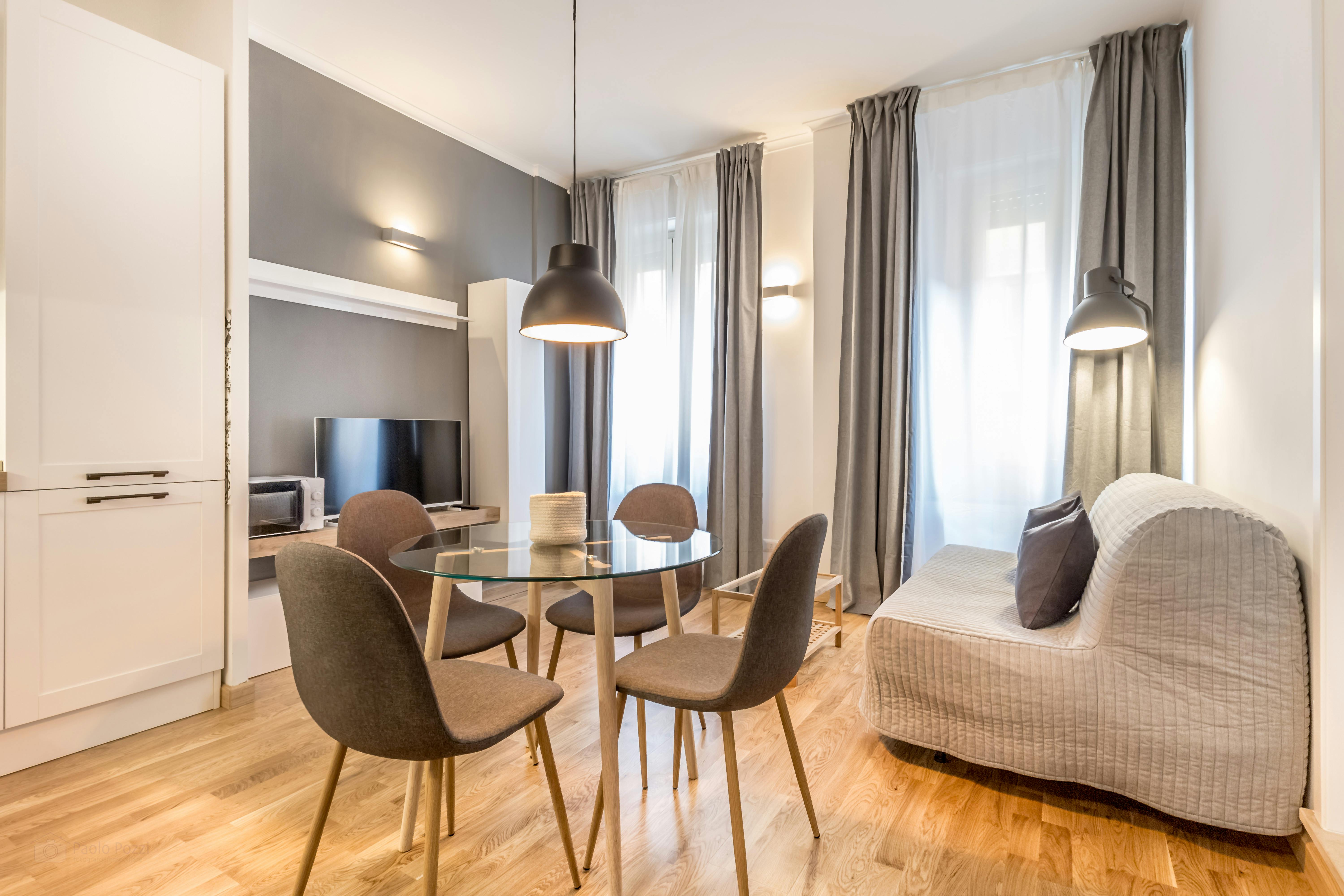 Appartement te huur voor € 1.000 per maand in Rome, Via Padova