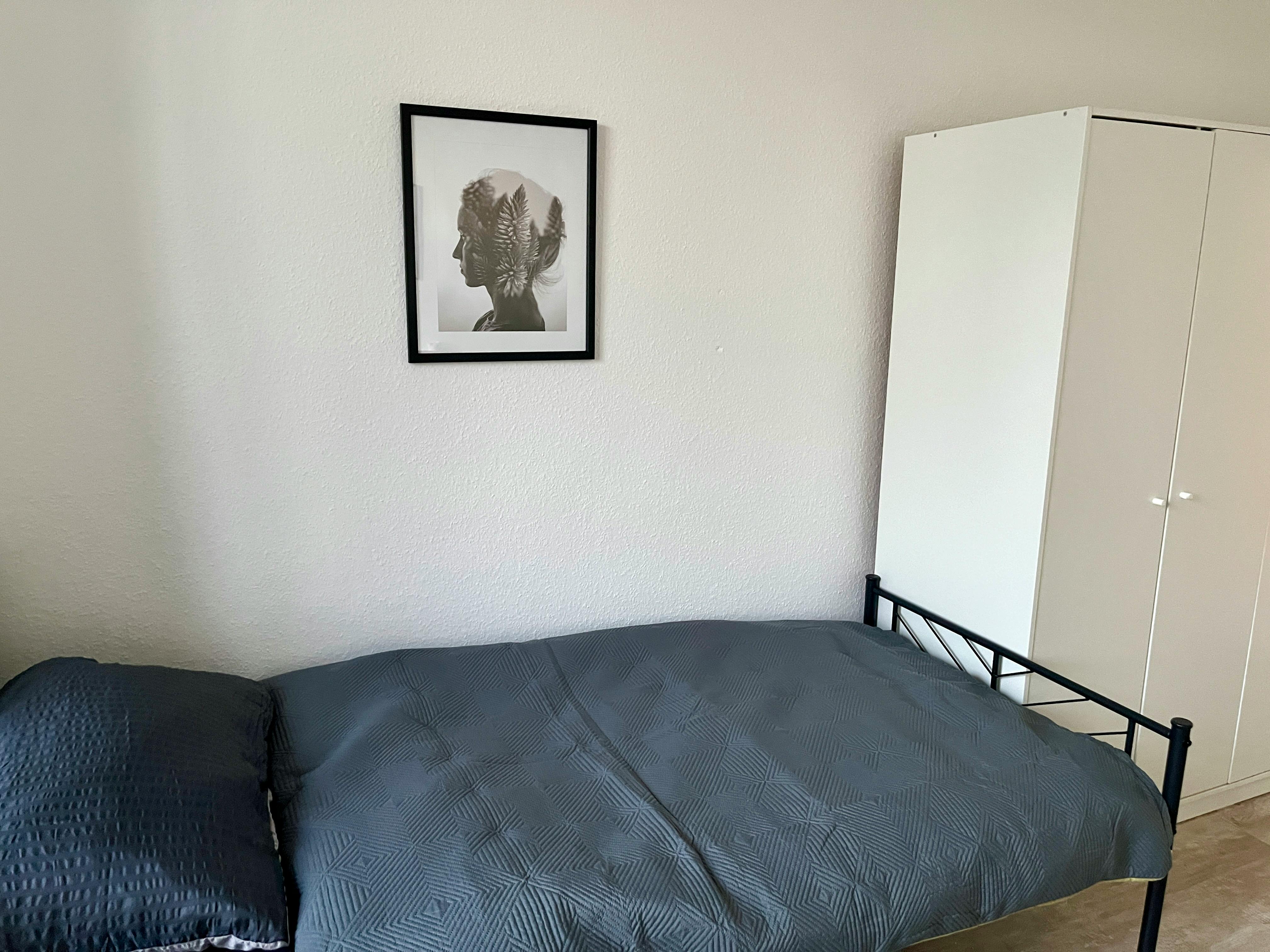 Double room Berlin, 1 bed, 21m² — photo 2