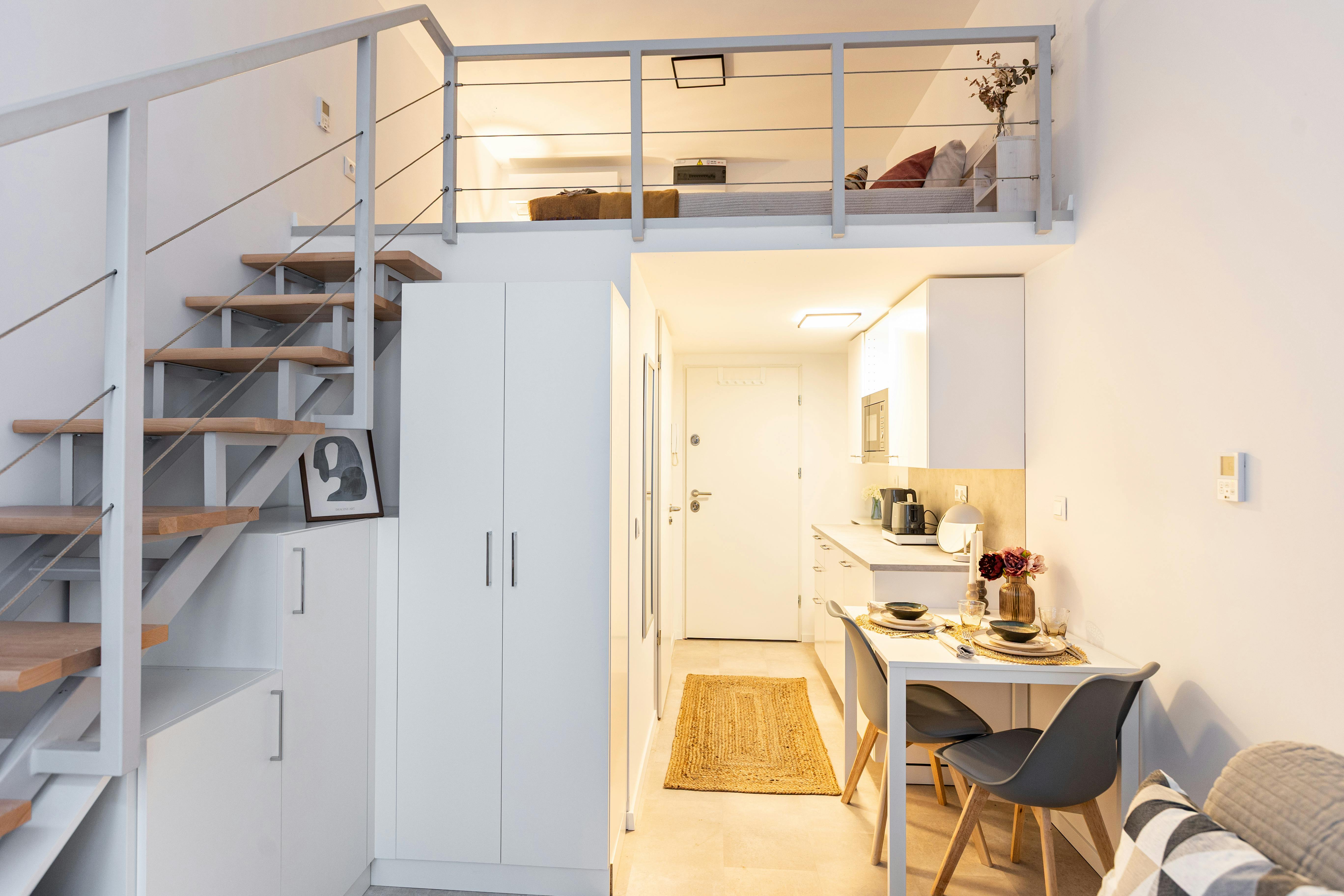 Studio zu mieten für 665 € pro Monat in Budapest, Gát utca