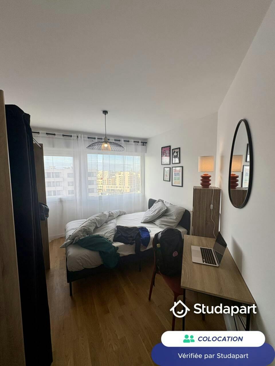 Private room for rent on Rue de la Garonne, Bordeaux - Vue 4