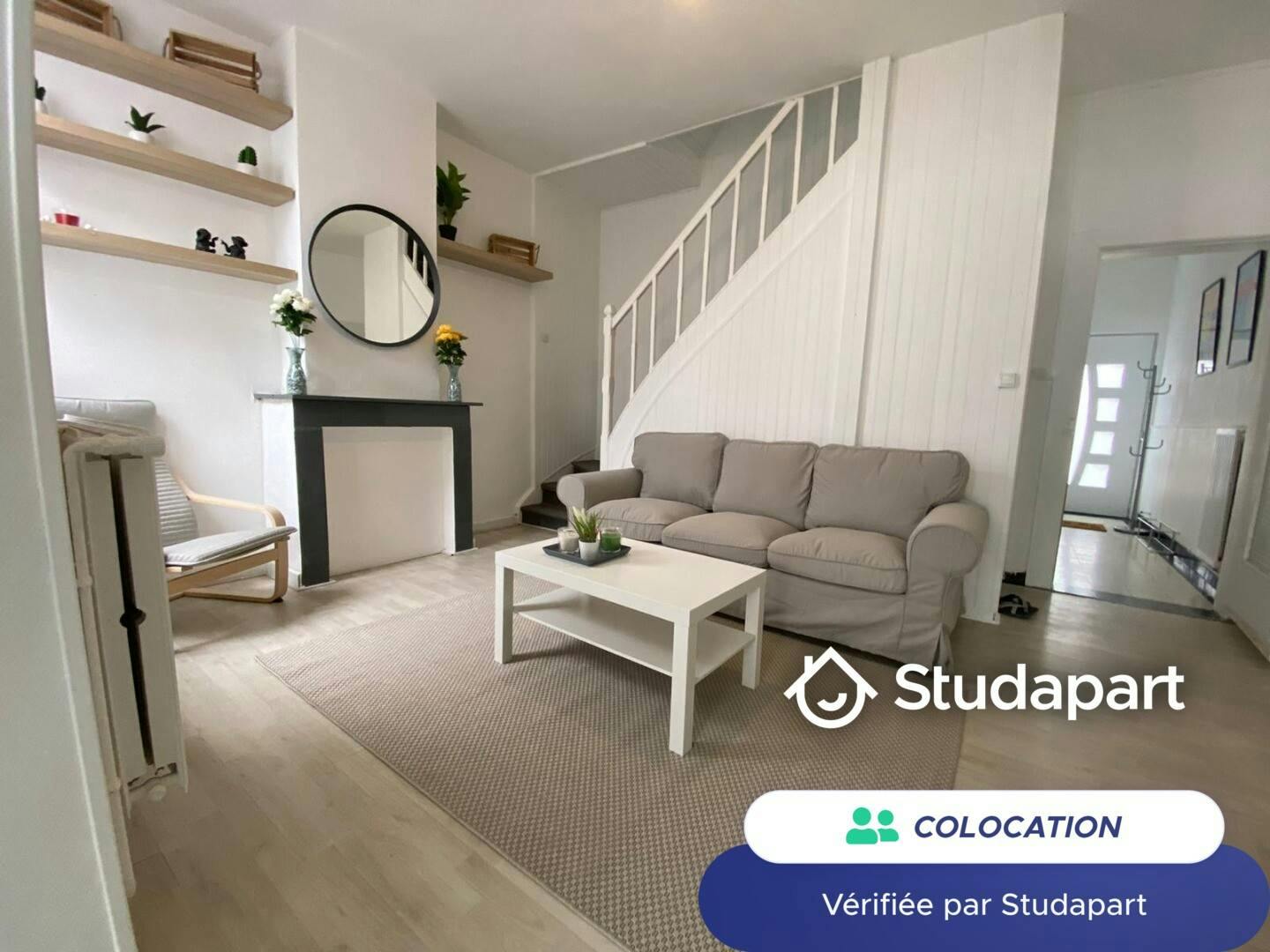 Chambre privée à louer pour 395 €/mois à Anzin, Impasse Pouille