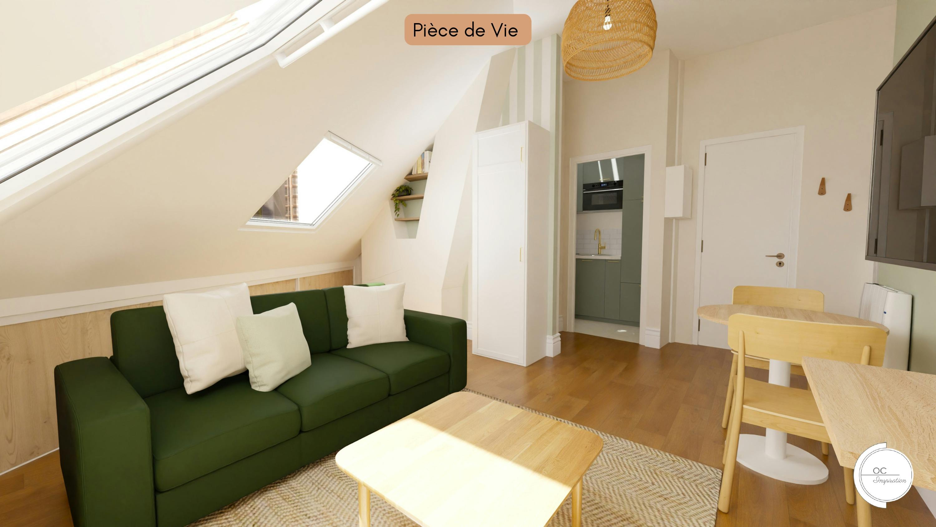 Studio for rent for €1,800 per month in Paris, Boulevard Saint-Michel