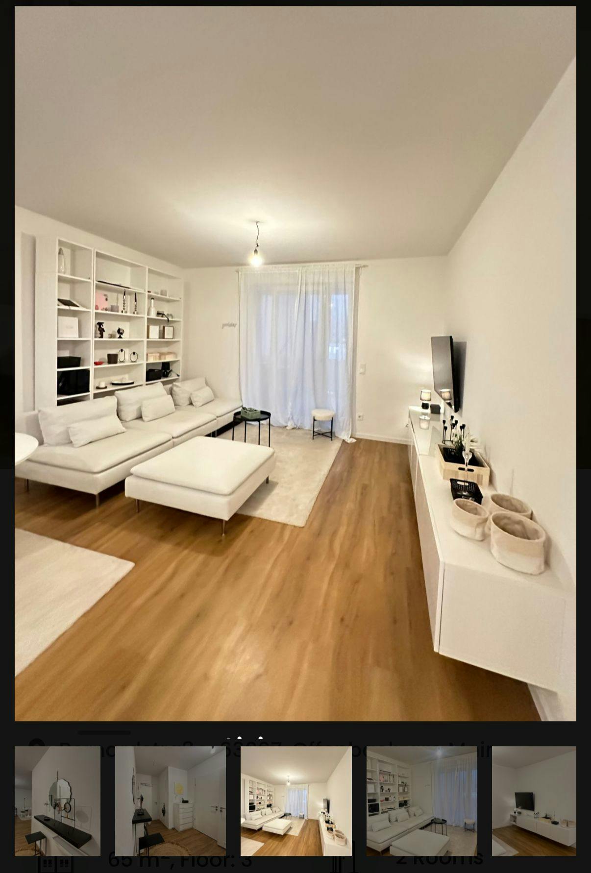 Appartement à louer pour 1 850 €/mois à Offenbach, Bernardstraße