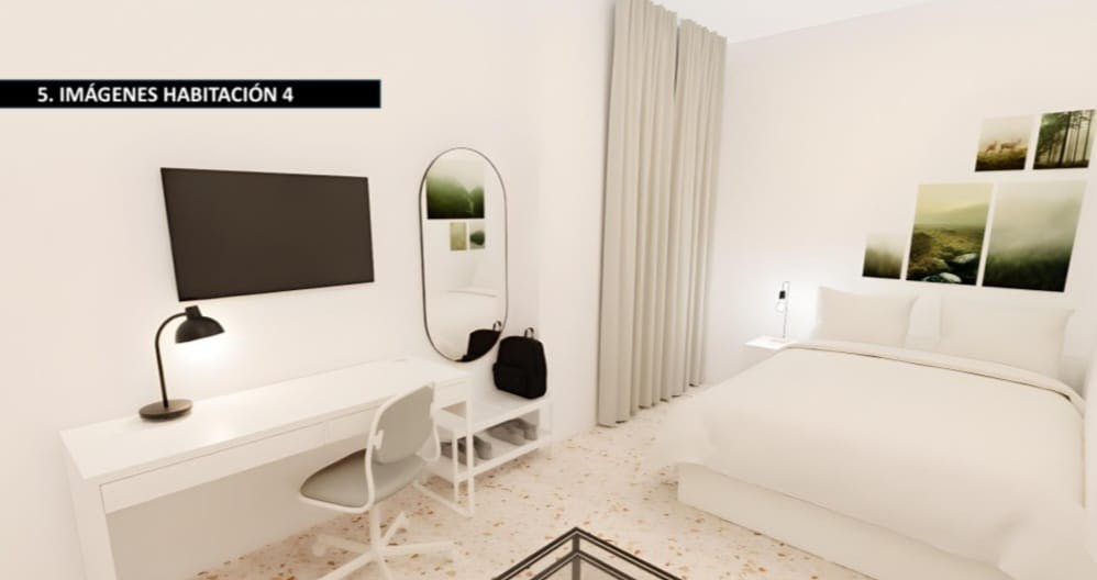 Single room Sevilla, 1 bed, 16m² — photo 12