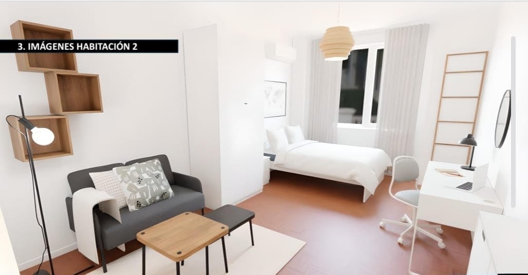 Single room Sevilla, 1 bed, 16m² — photo 2