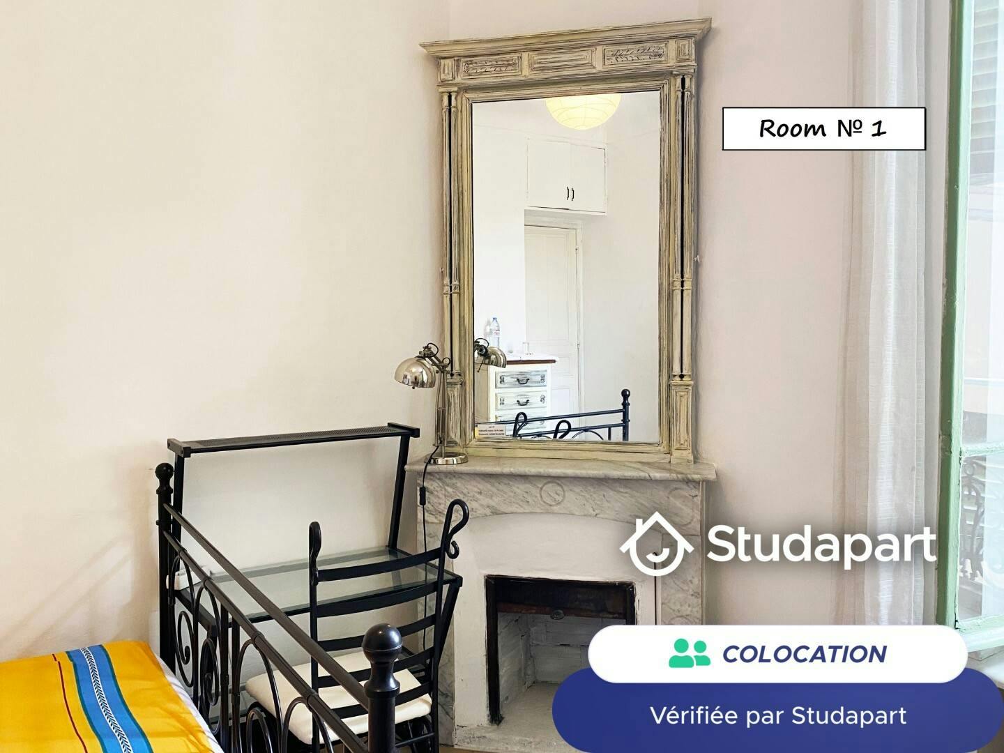 Private room for rent on Rue des Combattants en Afrique du Nord, Nice – pohled 4