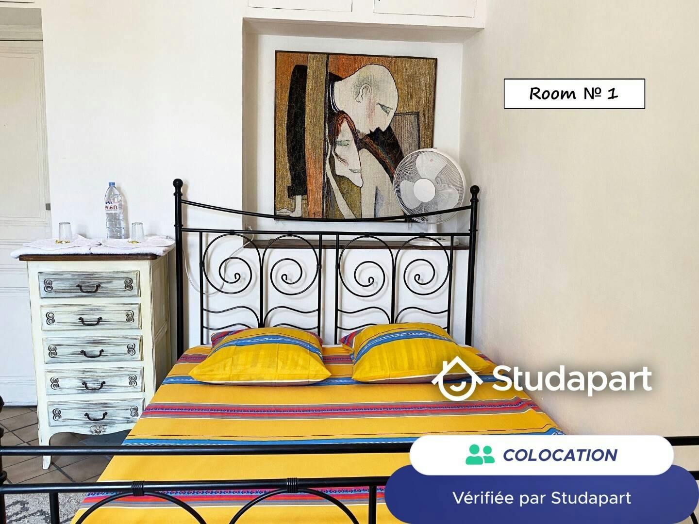 Private room for rent on Rue des Combattants en Afrique du Nord, Nice – pohled 5