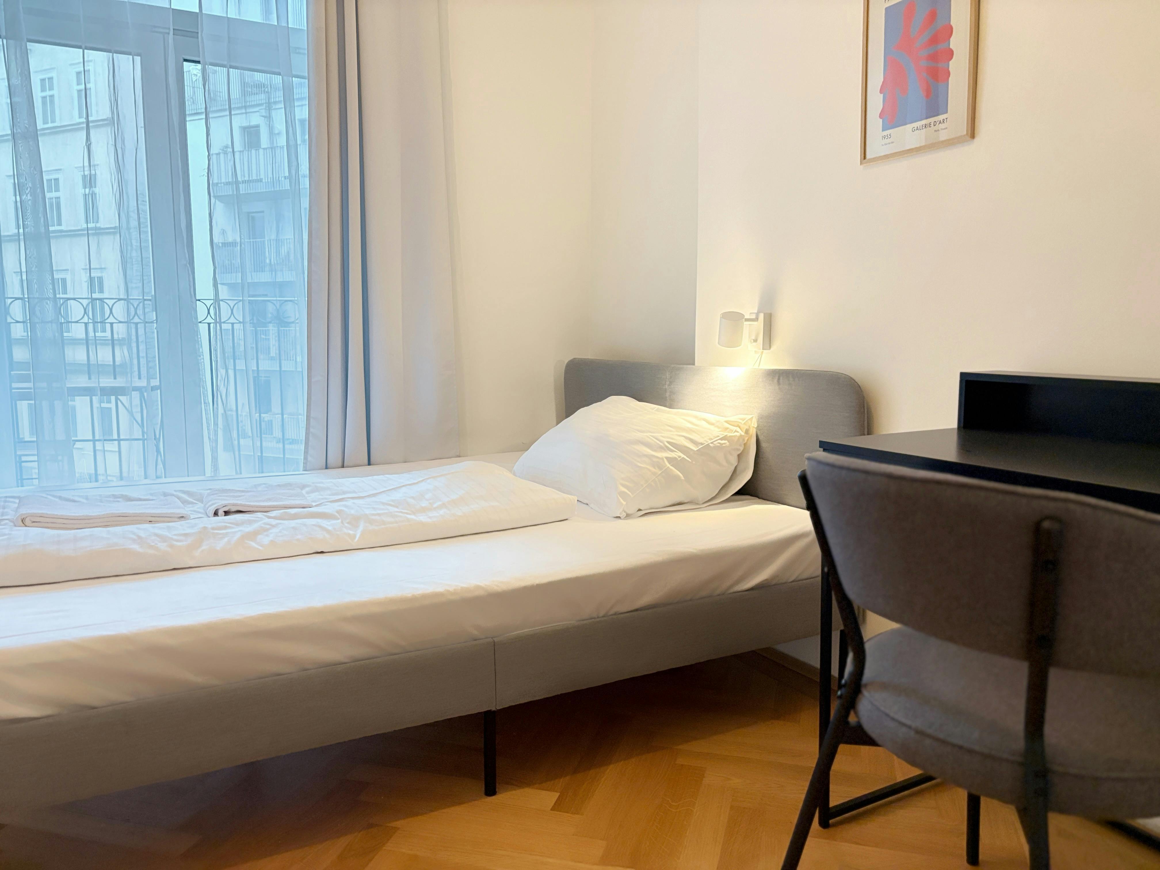Single room Vienna, 1 bed, 16m² — photo 1