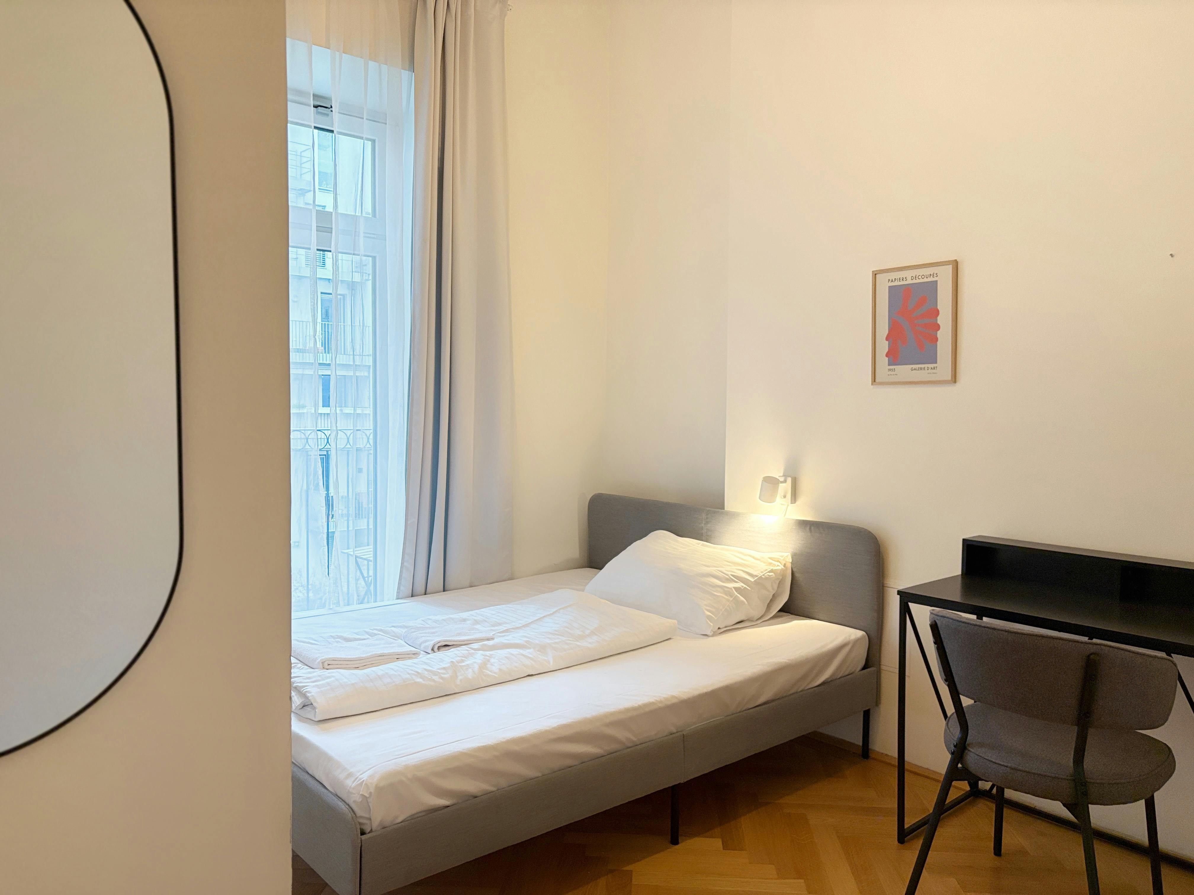 Single room Vienna, 1 bed, 16m² — photo 7