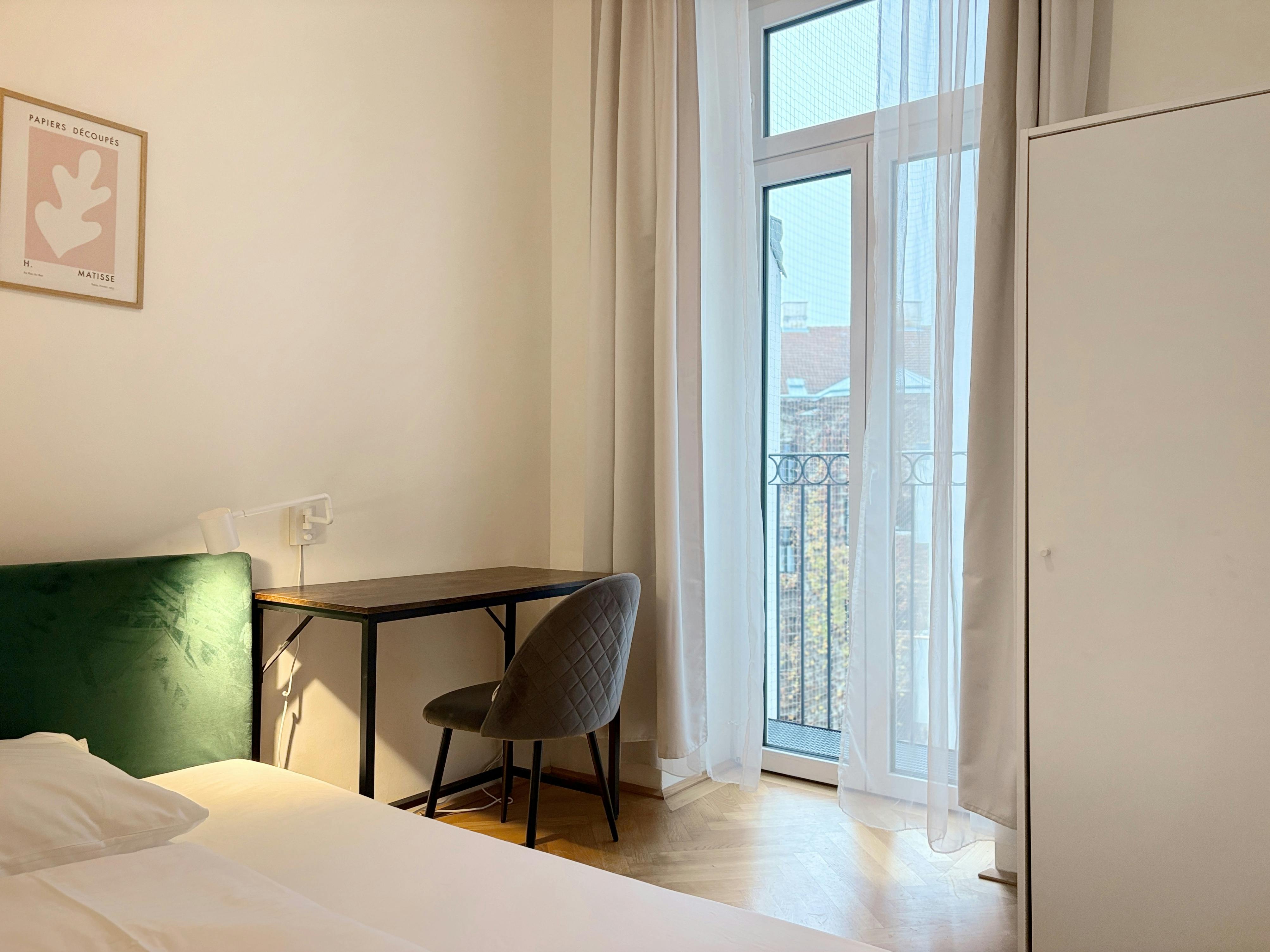 Single room Vienna, 1 bed, 16m² — photo 1