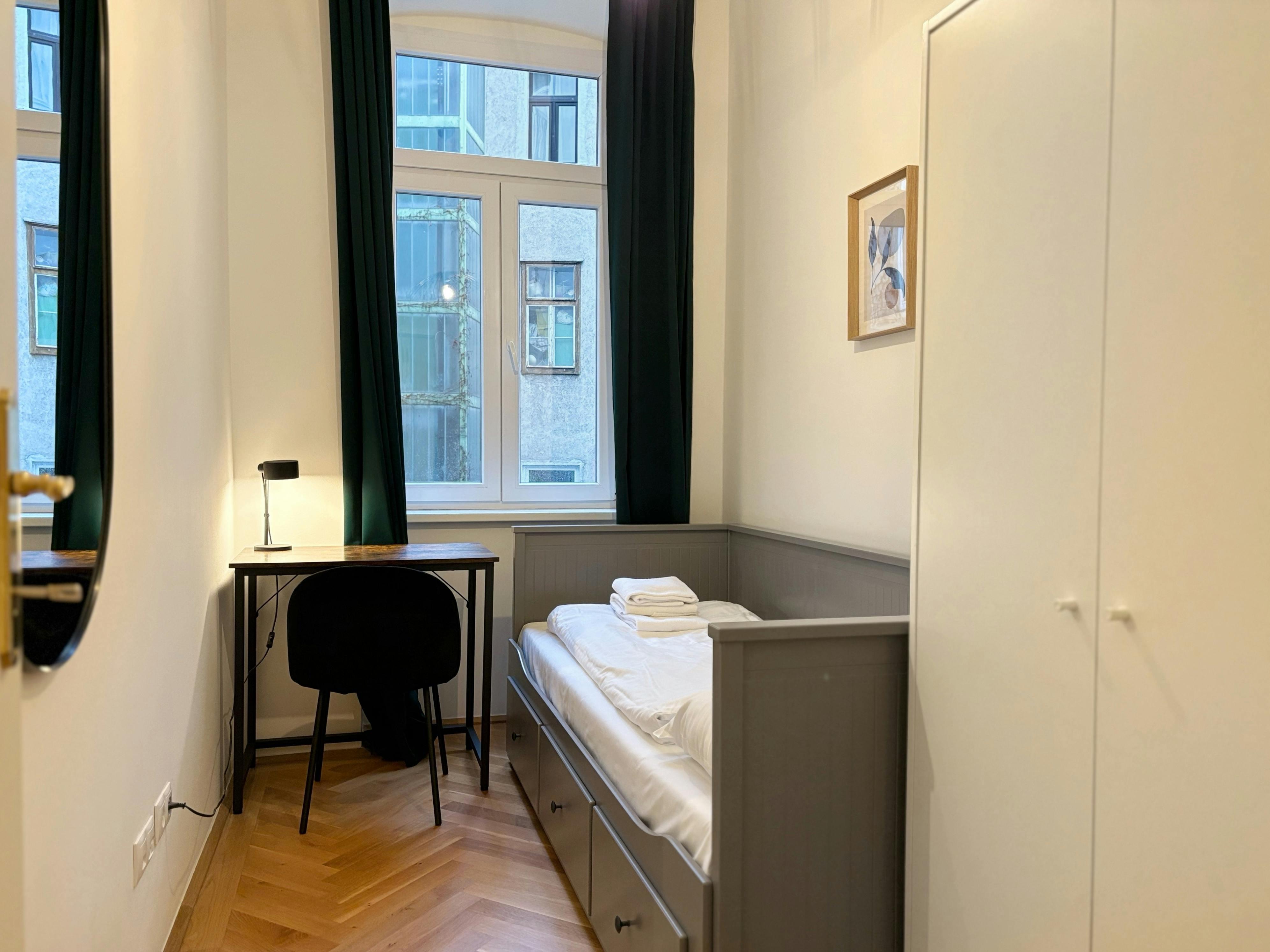 Single room Vienna, 1 bed, 10m² — photo 1