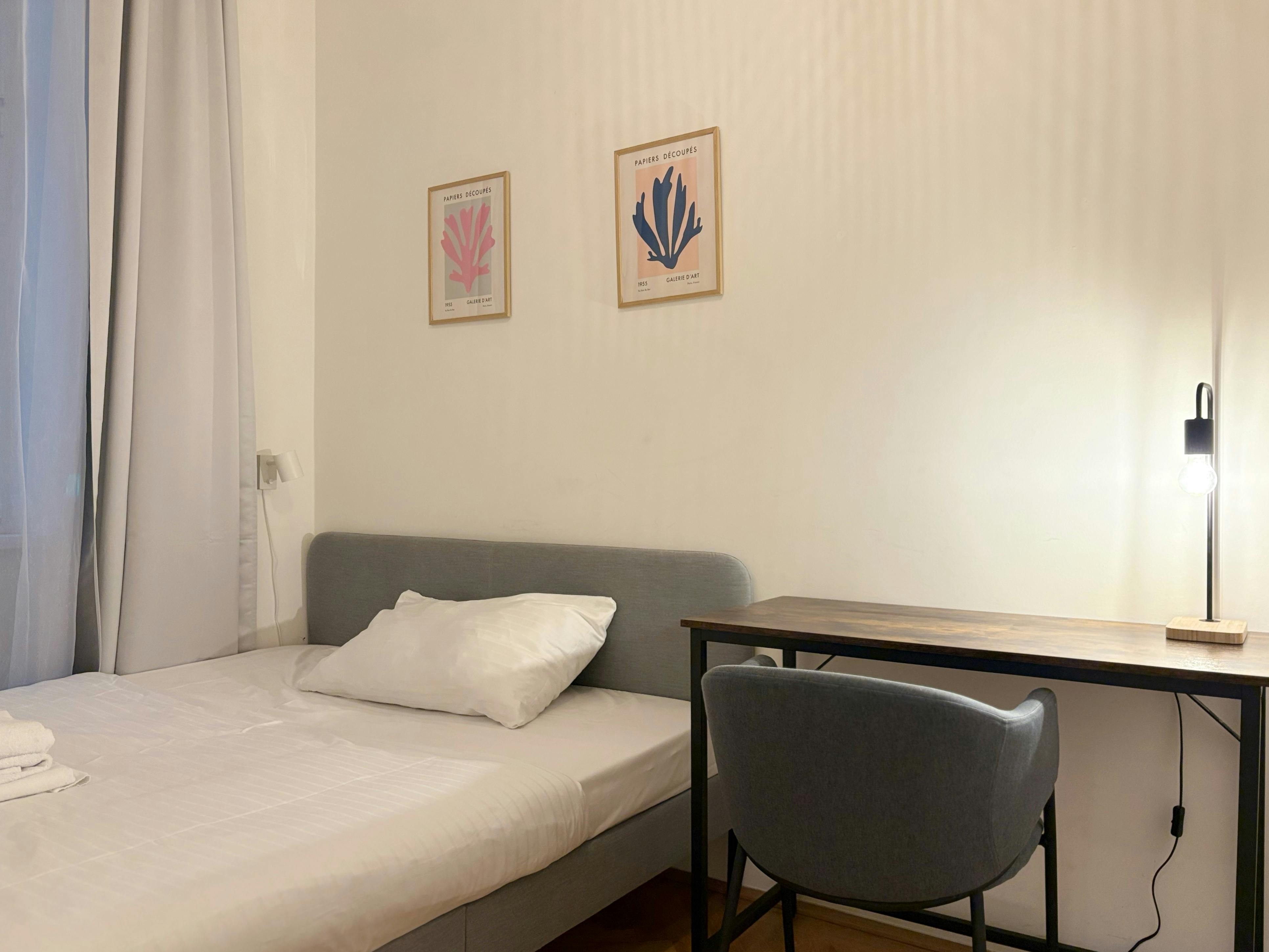 Single room Vienna, 1 bed, 16m² — photo 1