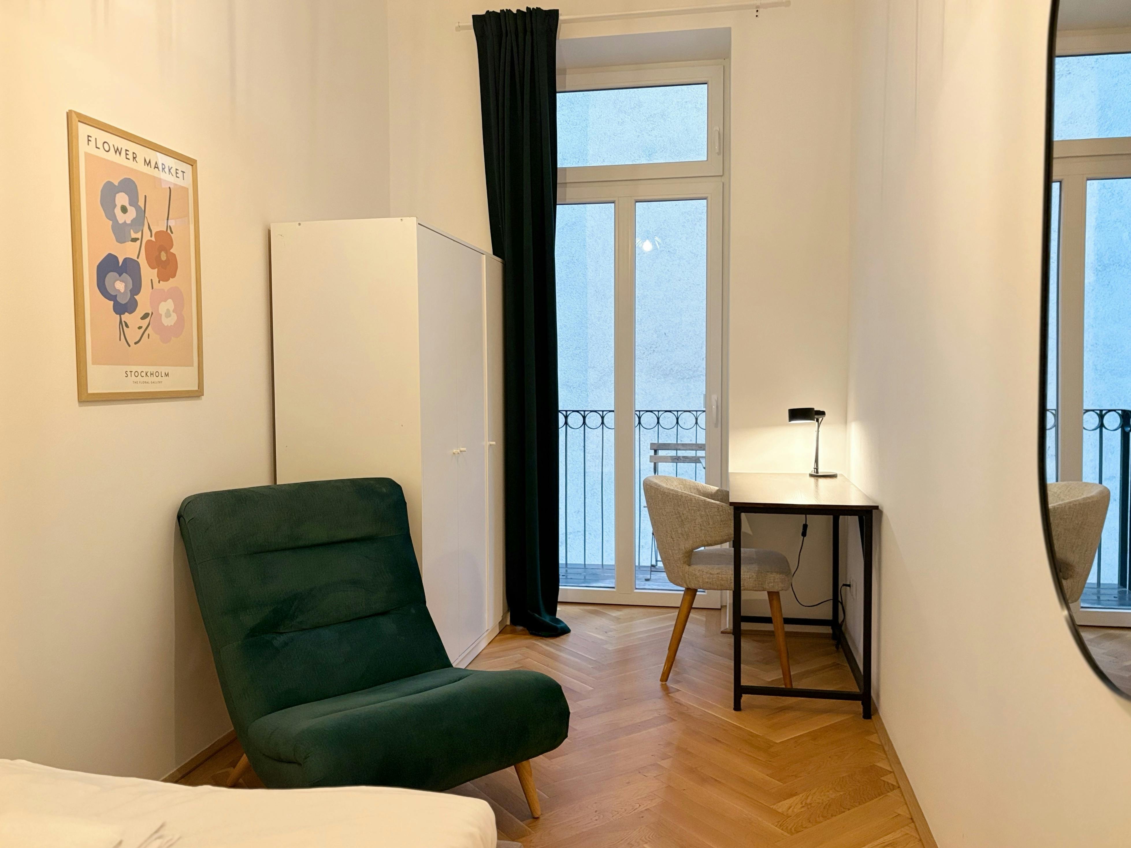 Single room Vienna, 1 bed, 12m² — photo 1