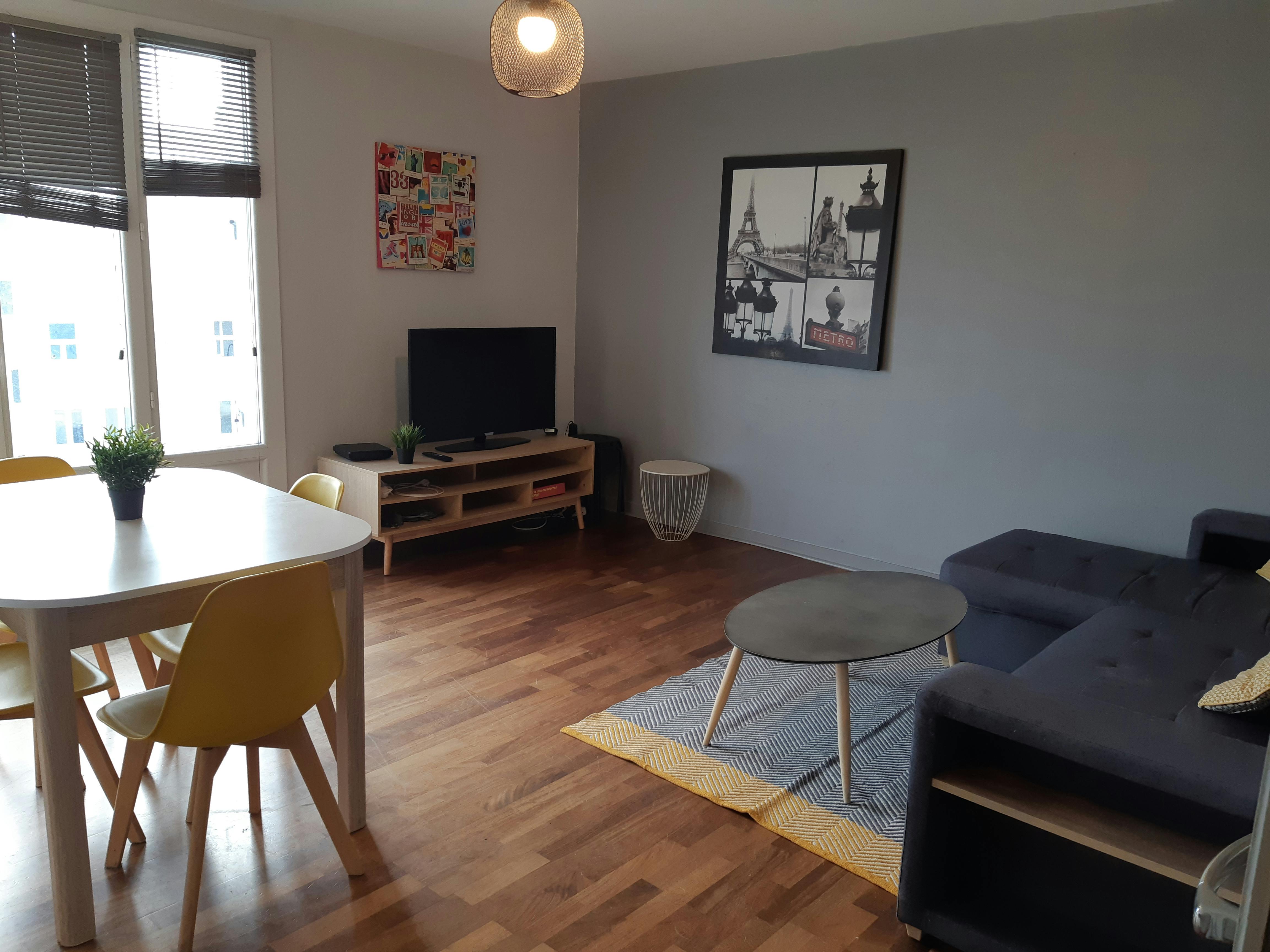 Privé kamer te huur voor € 545 per maand in Nantes, Rue de l'Hippodrome