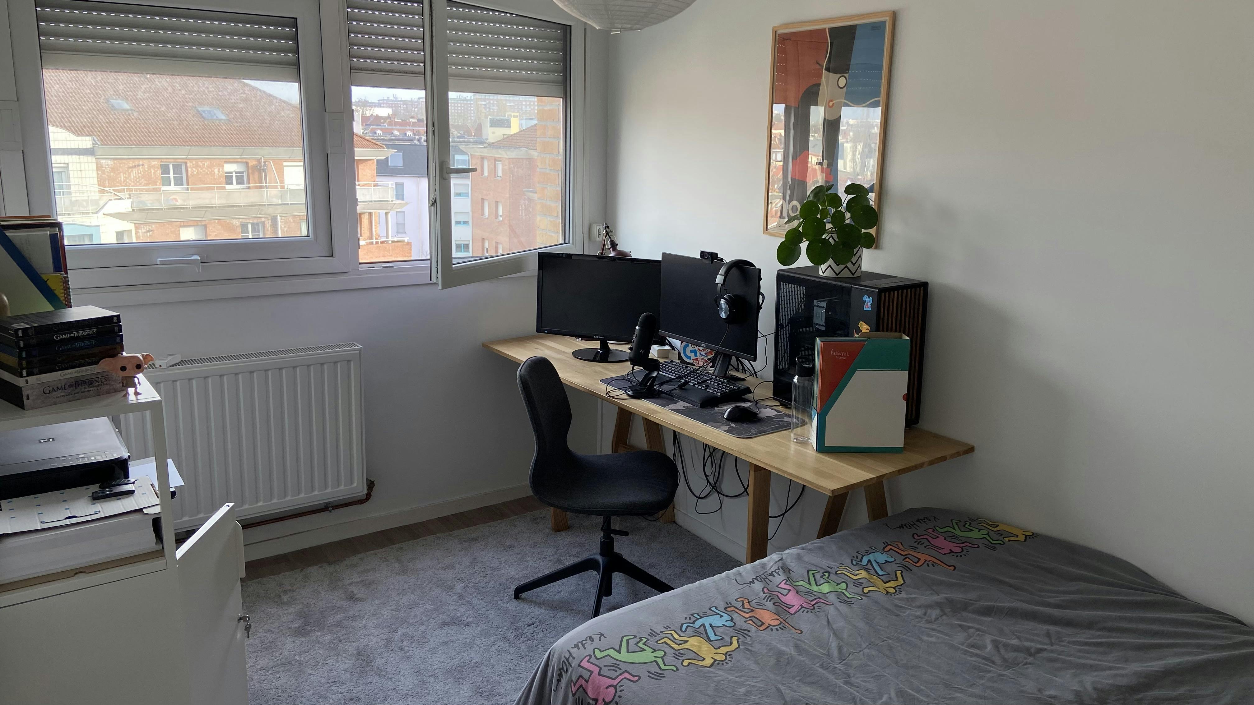 Privat rum att hyra för 365 € i månaden i Lille, Rue de l'Orphelinat