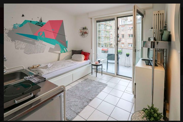 Garsonieră de închiriat pentru 900 EUR pe lună în Mannheim, Richard-Wagner-Straße