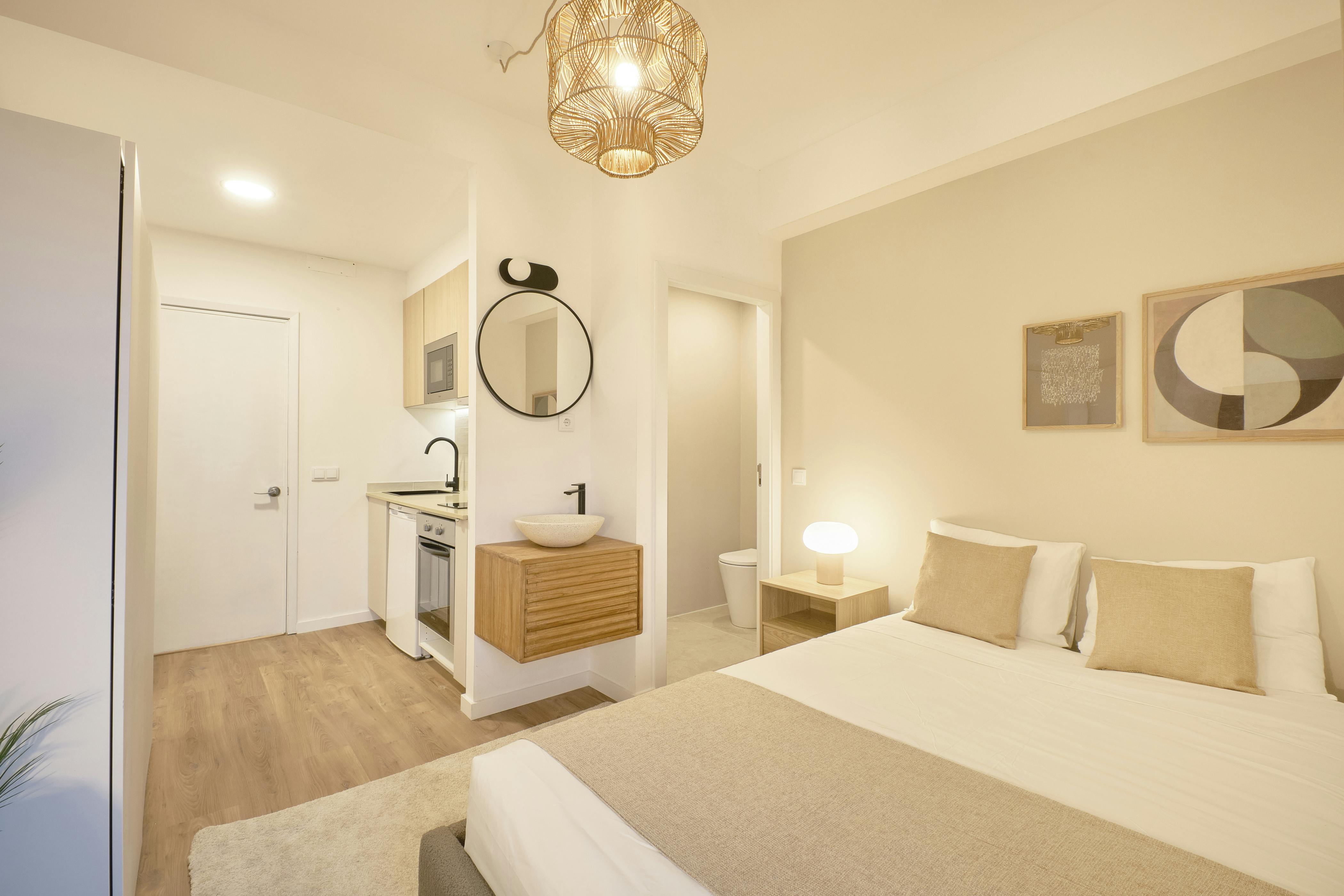 Studio para alugar por € 995 por mês em Lisbon, Rua Marquês de Fronteira