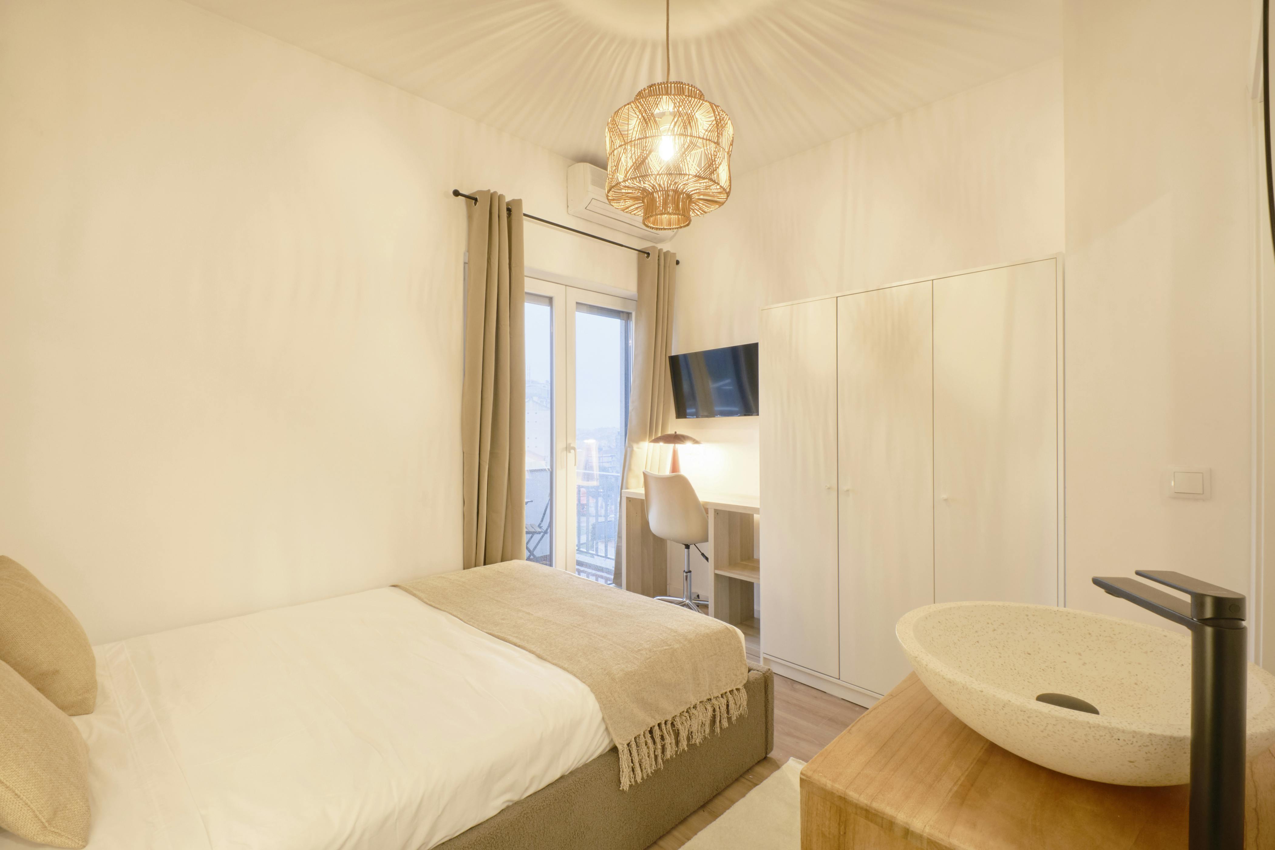 Estudio  en alquiler por 995 € al mes en Lisbon, Rua Marquês de Fronteira