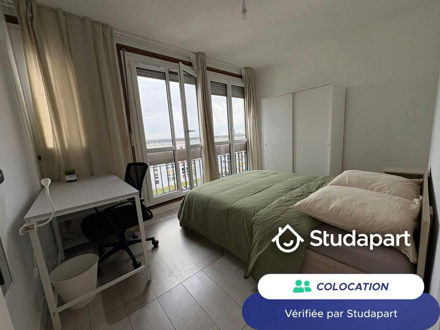 Habitación privada en alquiler por 380 € al mes en Amiens, Rue des Francs Juges