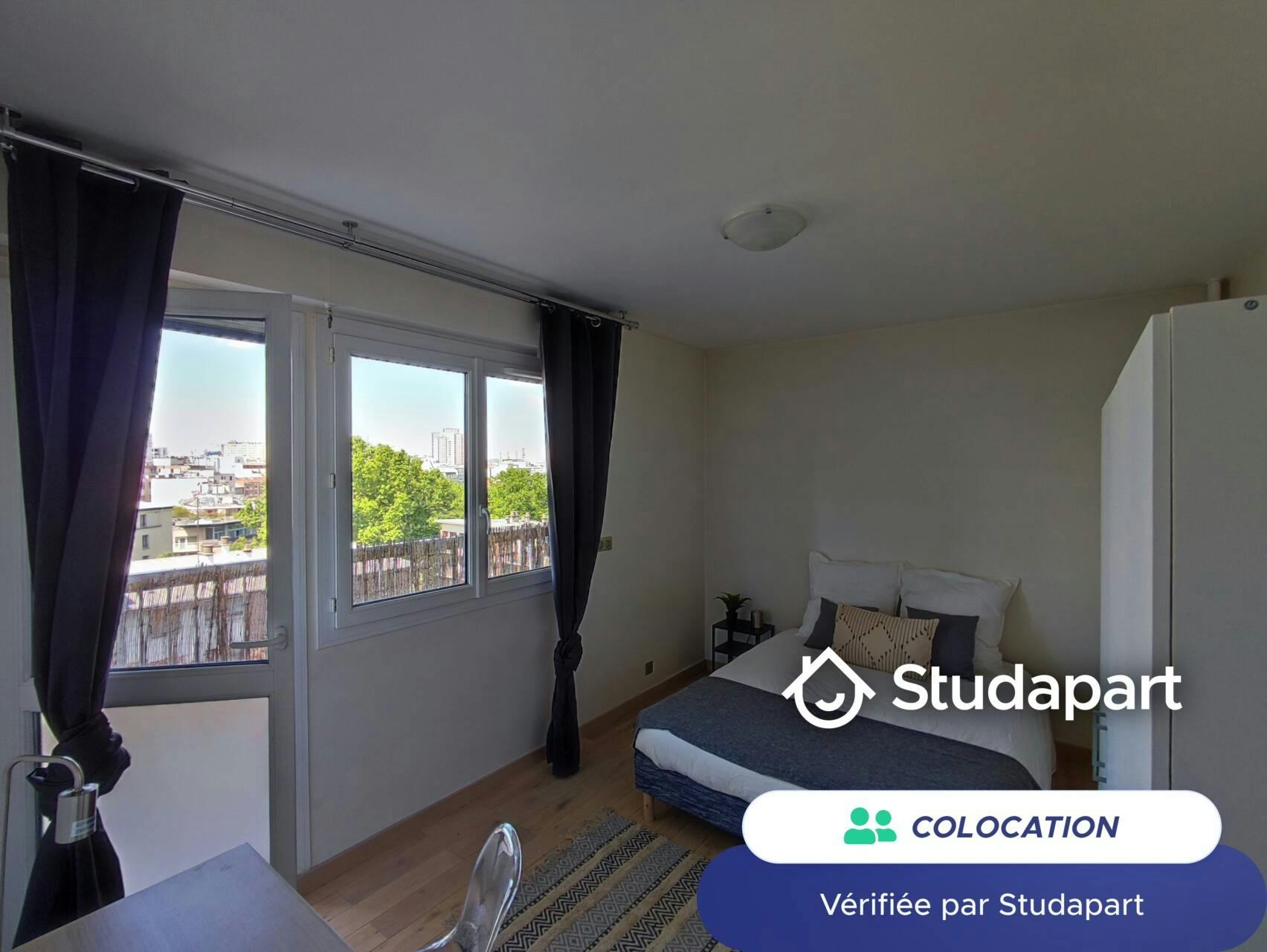 Private room for rent for €880 per month in Paris, Avenue de la Porte des Lilas