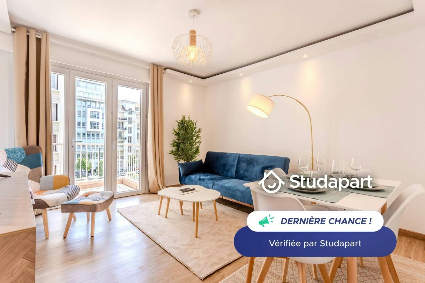 Apartament de închiriat pentru 600 EUR pe lună în Nice, Avenue de la Californie