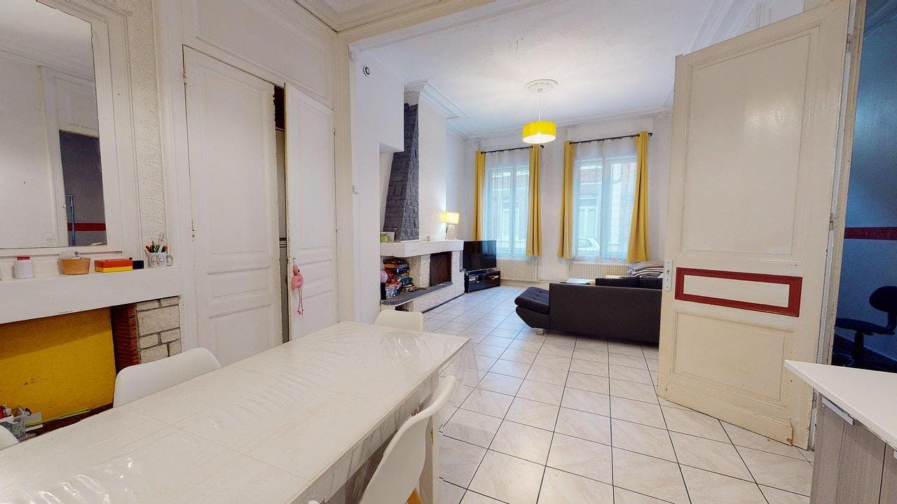 Chambre privée à louer pour 399 €/mois à Tourcoing, Rue de la Malcense