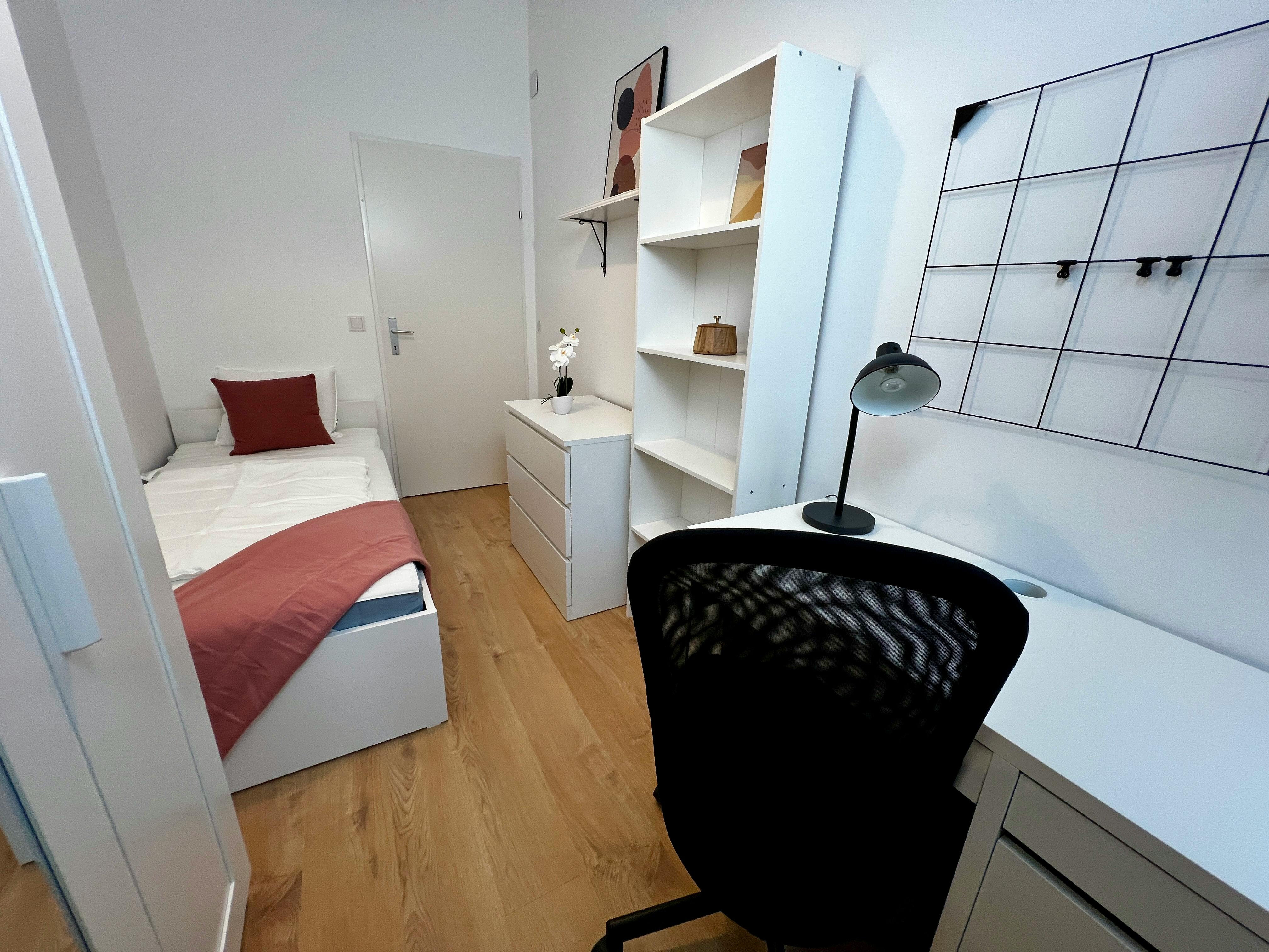 Single room Vienna, 1 bed, 8m² — photo 1