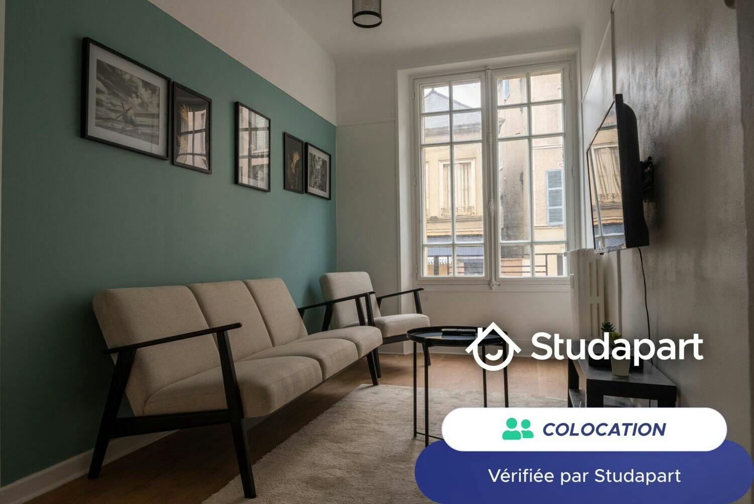 Privé kamer te huur voor € 360 per maand in Troyes, Rue Raymond Poincaré