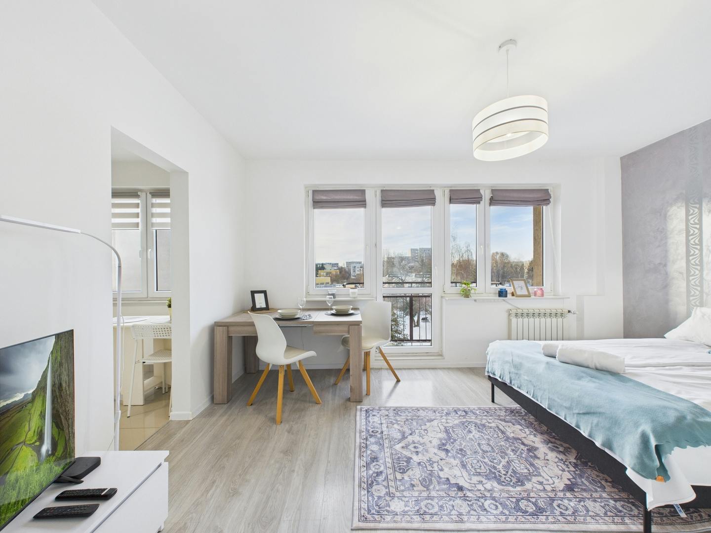 Studio for rent for PLN 4,600 per month in Warsaw, Oskara Sosnowskiego