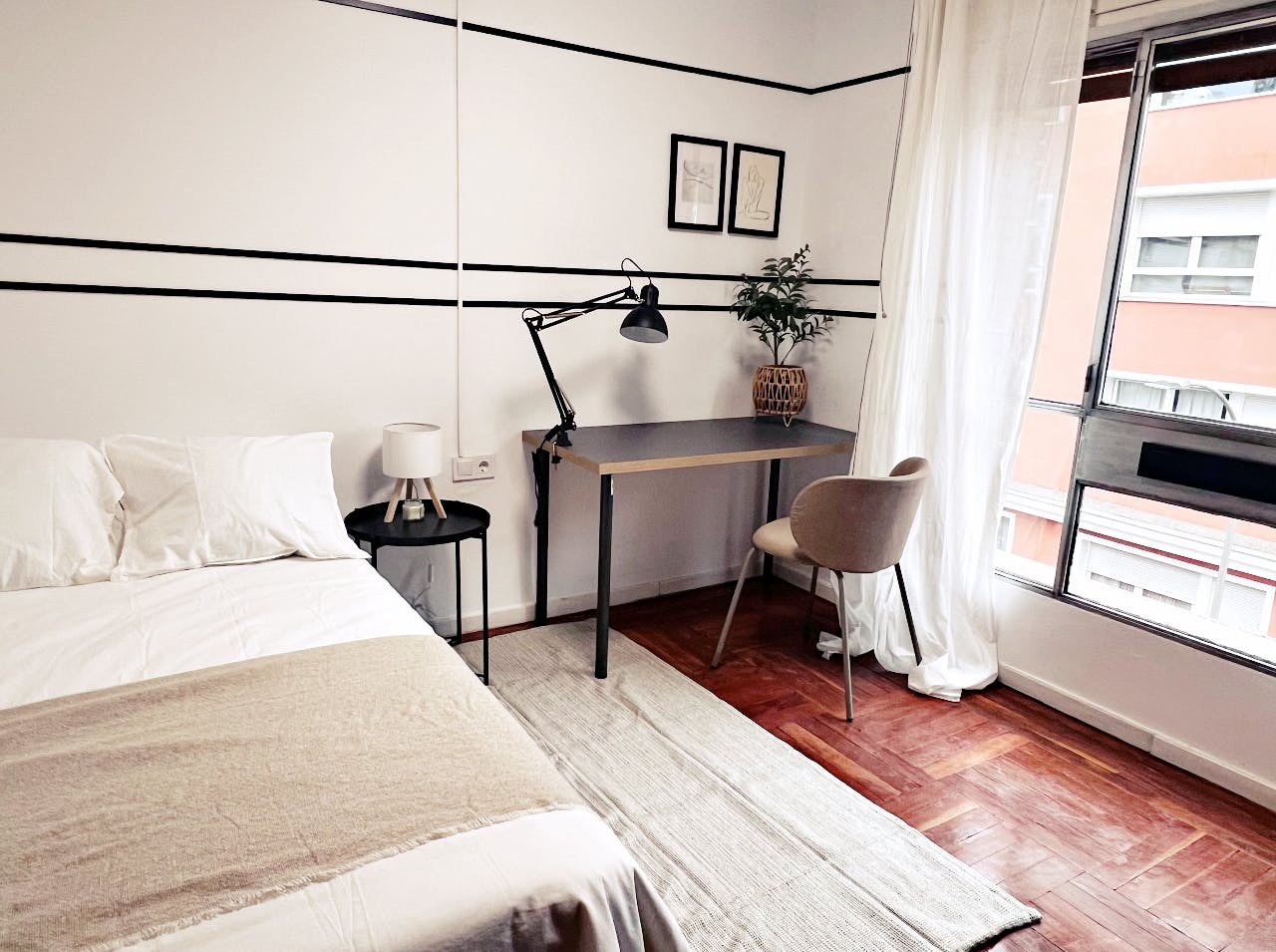 Single room Madrid, 1 bed, 11m² — photo 1