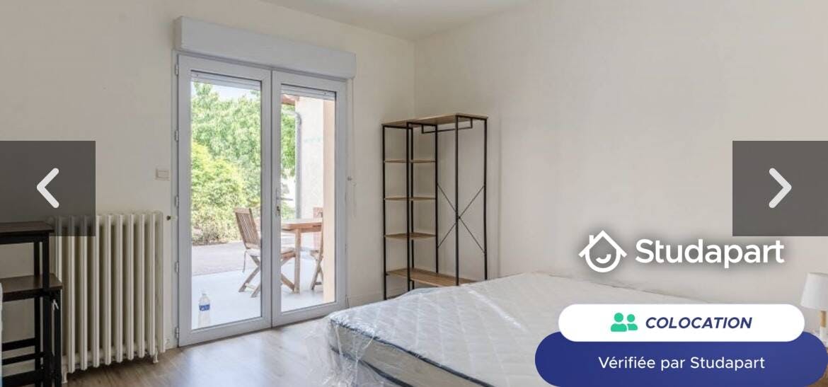 Private room for rent for €500 per month in Mérignac, Avenue des Eyquems