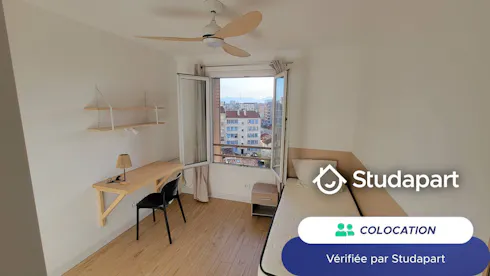Private room for rent on Rue Brunet, Marseille, Marseille