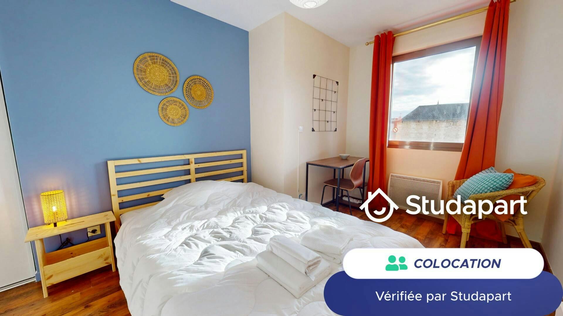 Private room for rent for €475 per month in Rouen, Rue du Champ des Oiseaux