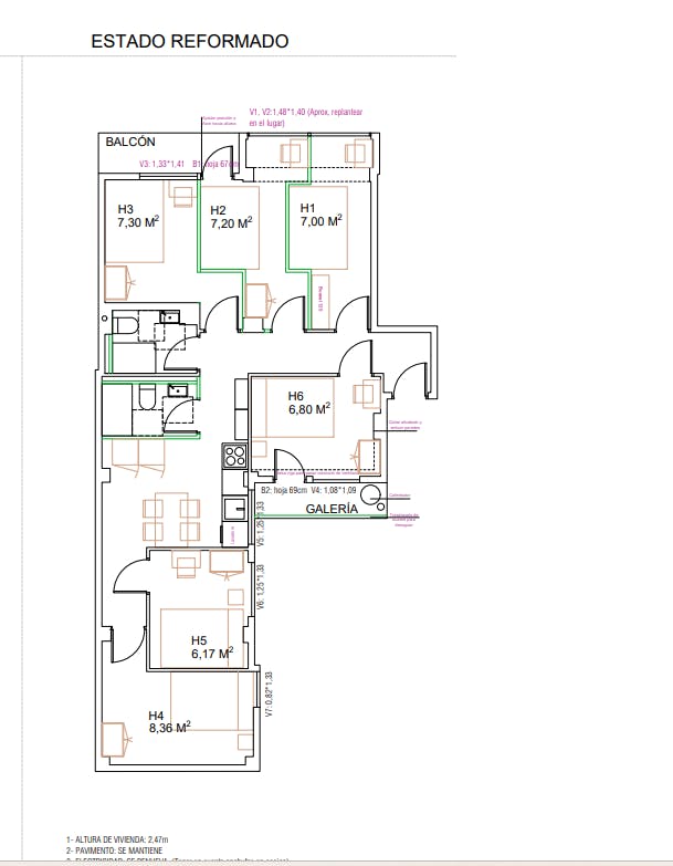 Single room Alicante, 1 bed, 7m² — photo 1