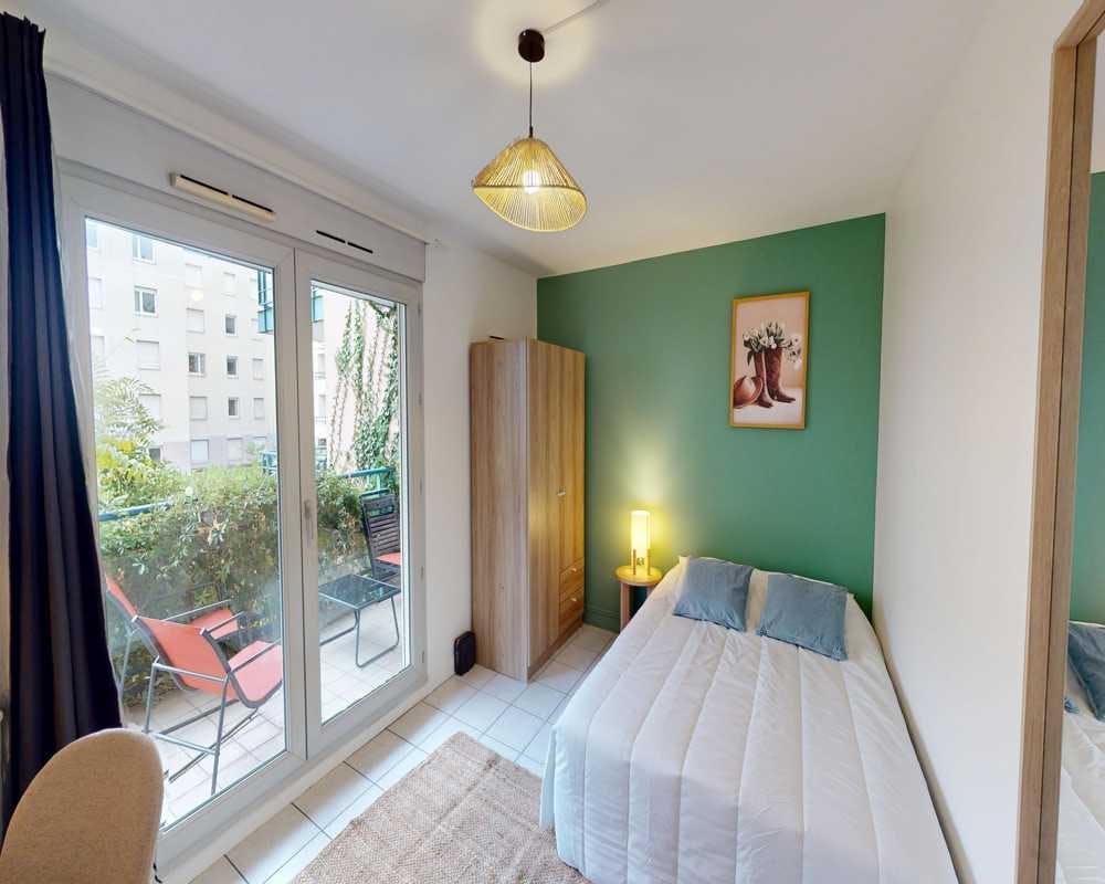 Single room Lyon, 1 bed, 13m² — photo 4