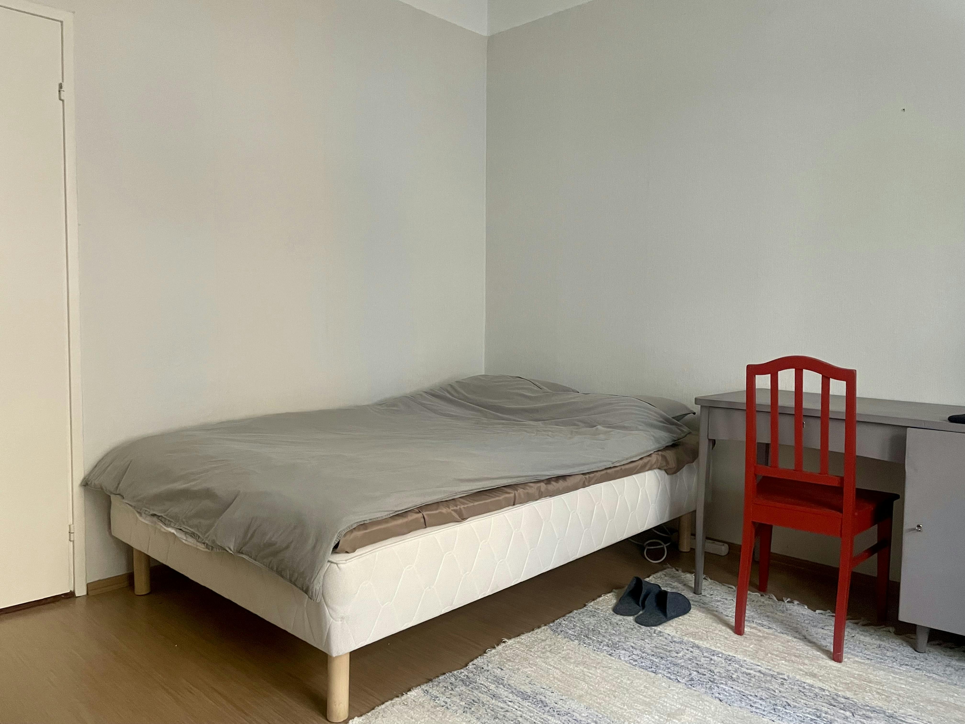 Delat rum att hyra för 350 € i månaden i Helsinki, Rauhankatu