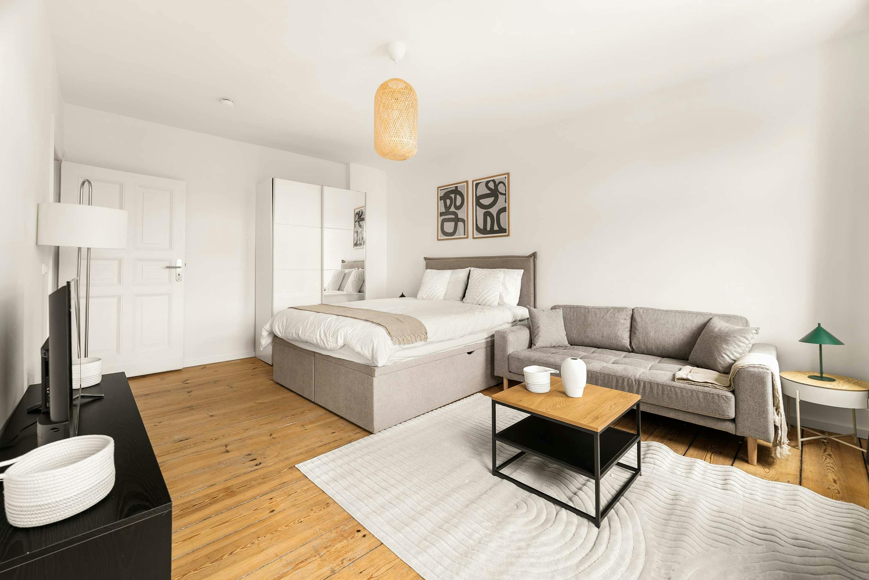 Studio for rent for €1,412 per month in Berlin, Richardstraße