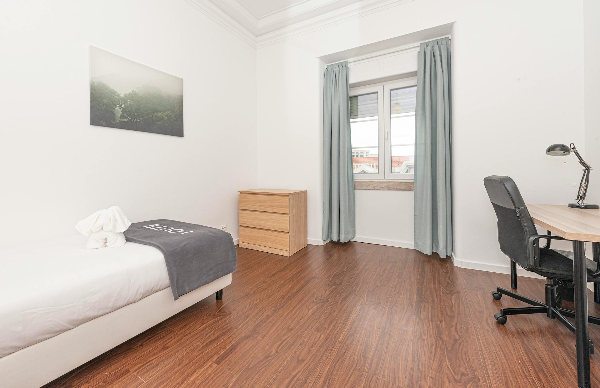 Single room Lisbon, 1 bed, 14m² — photo 3