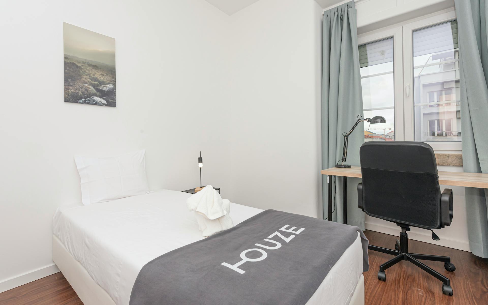 Single room Lisbon, 1 bed, 14m² — photo 3