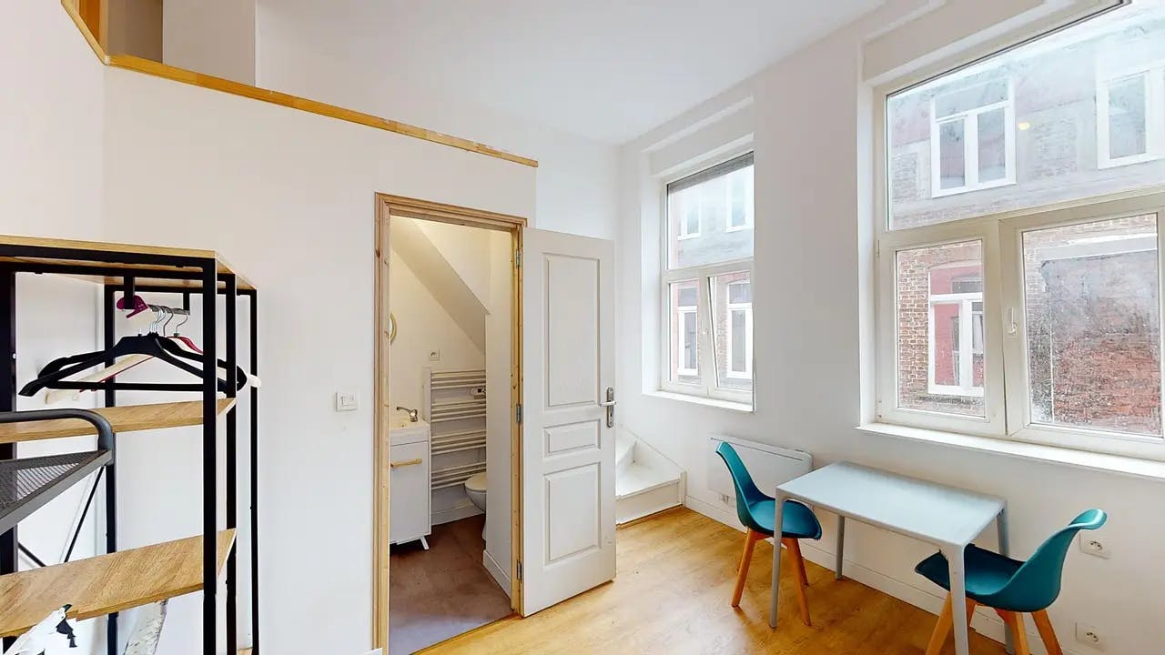 Etta att hyra för 380 € i månaden i Roubaix, Rue du Bois