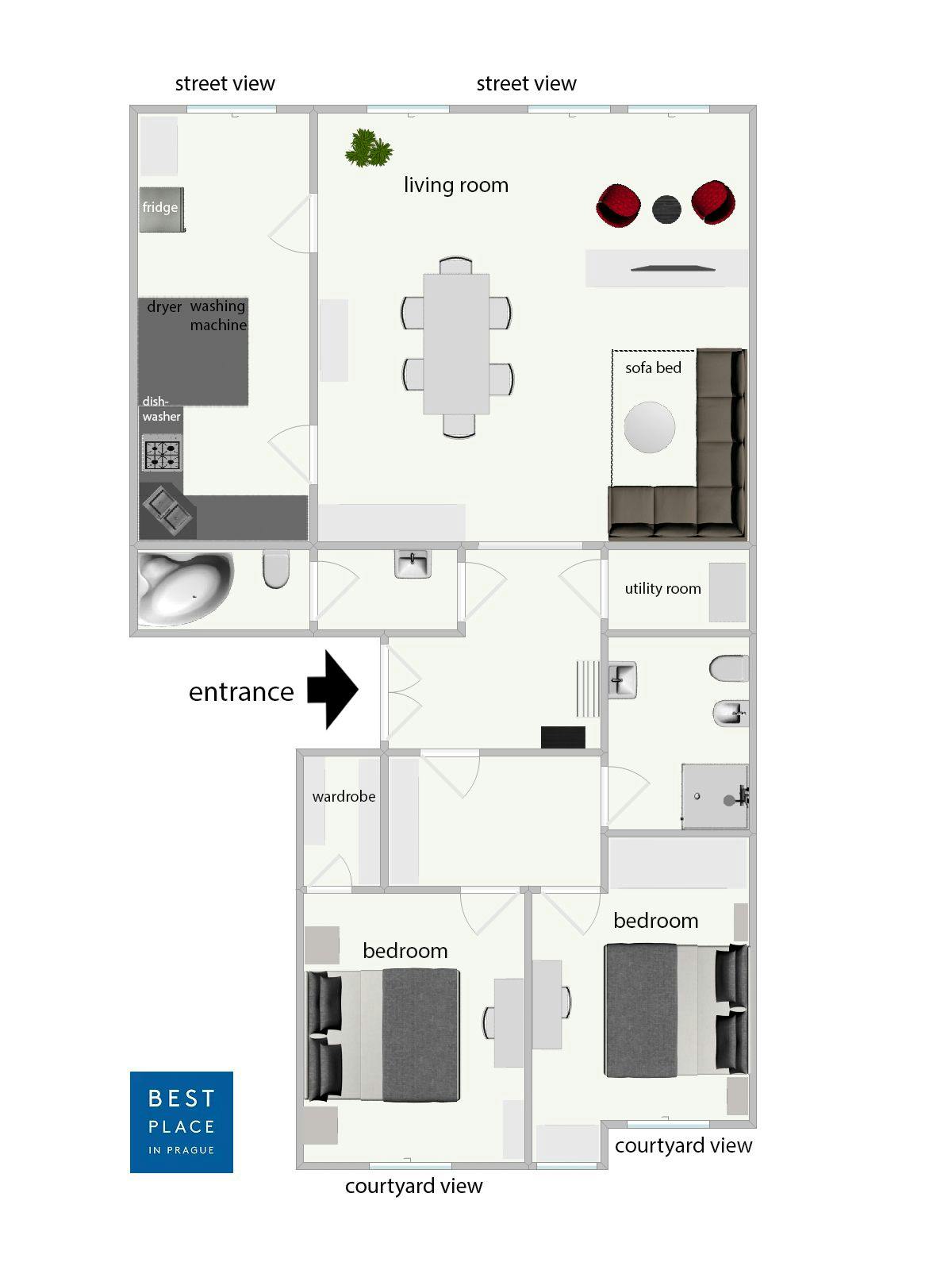 Anny Letenské, Hlavní město Praha preview