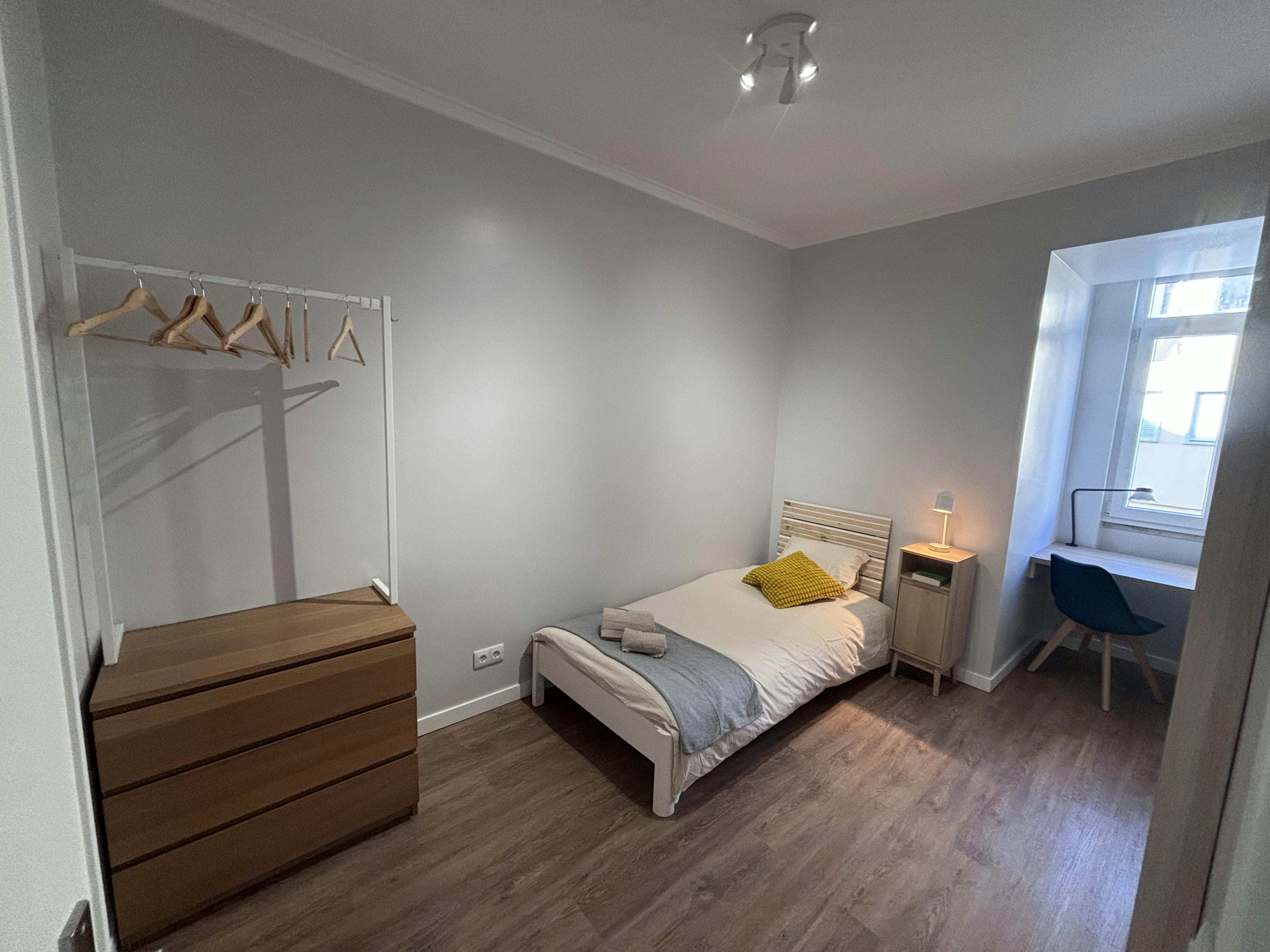 Habitación privada en alquiler por 450 € al mes en Lisbon, Rua de Dona Estefânia