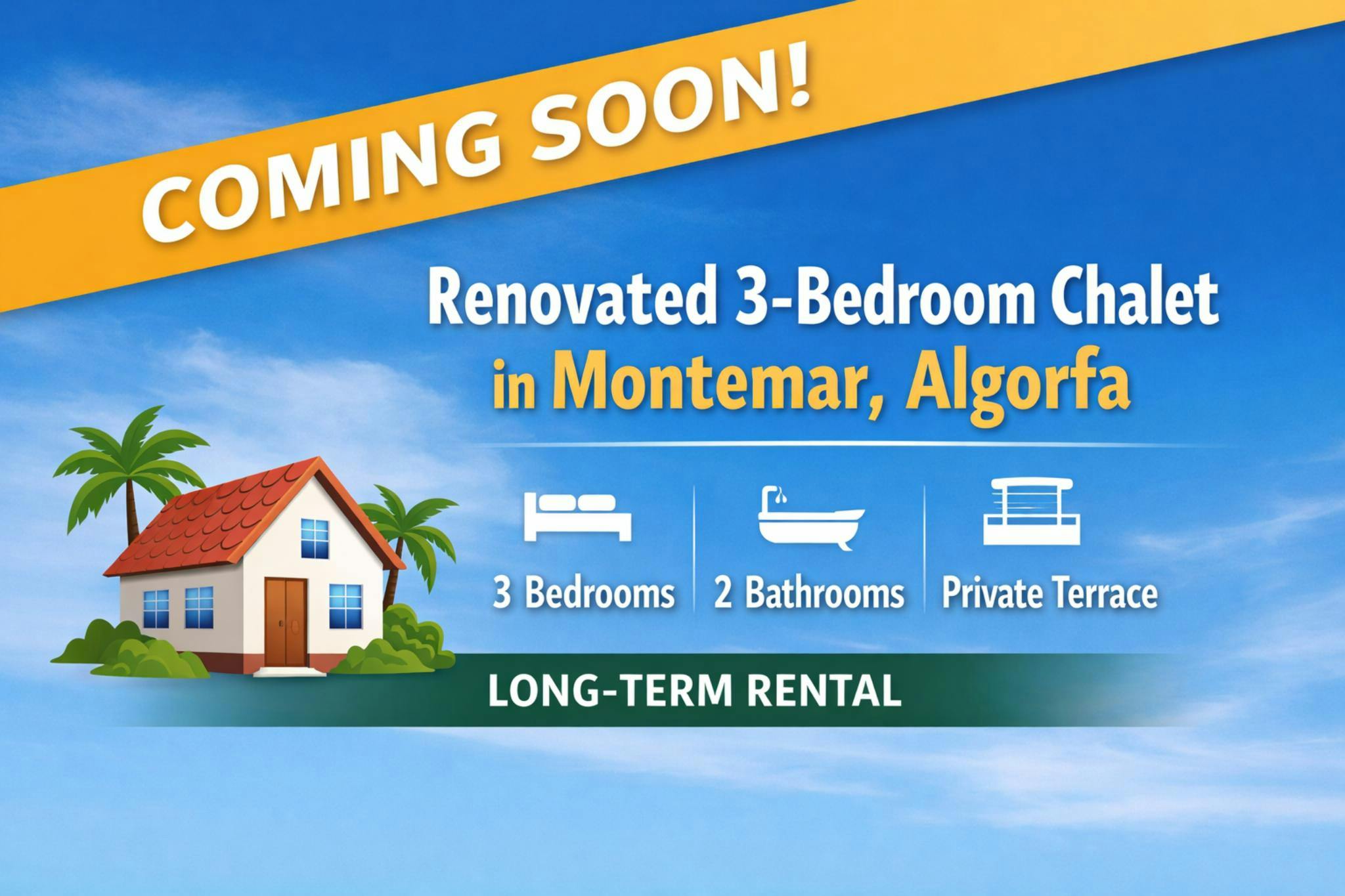 House for rent for €875 per month in Castillo de Montemar, Calle Manuel de Falla