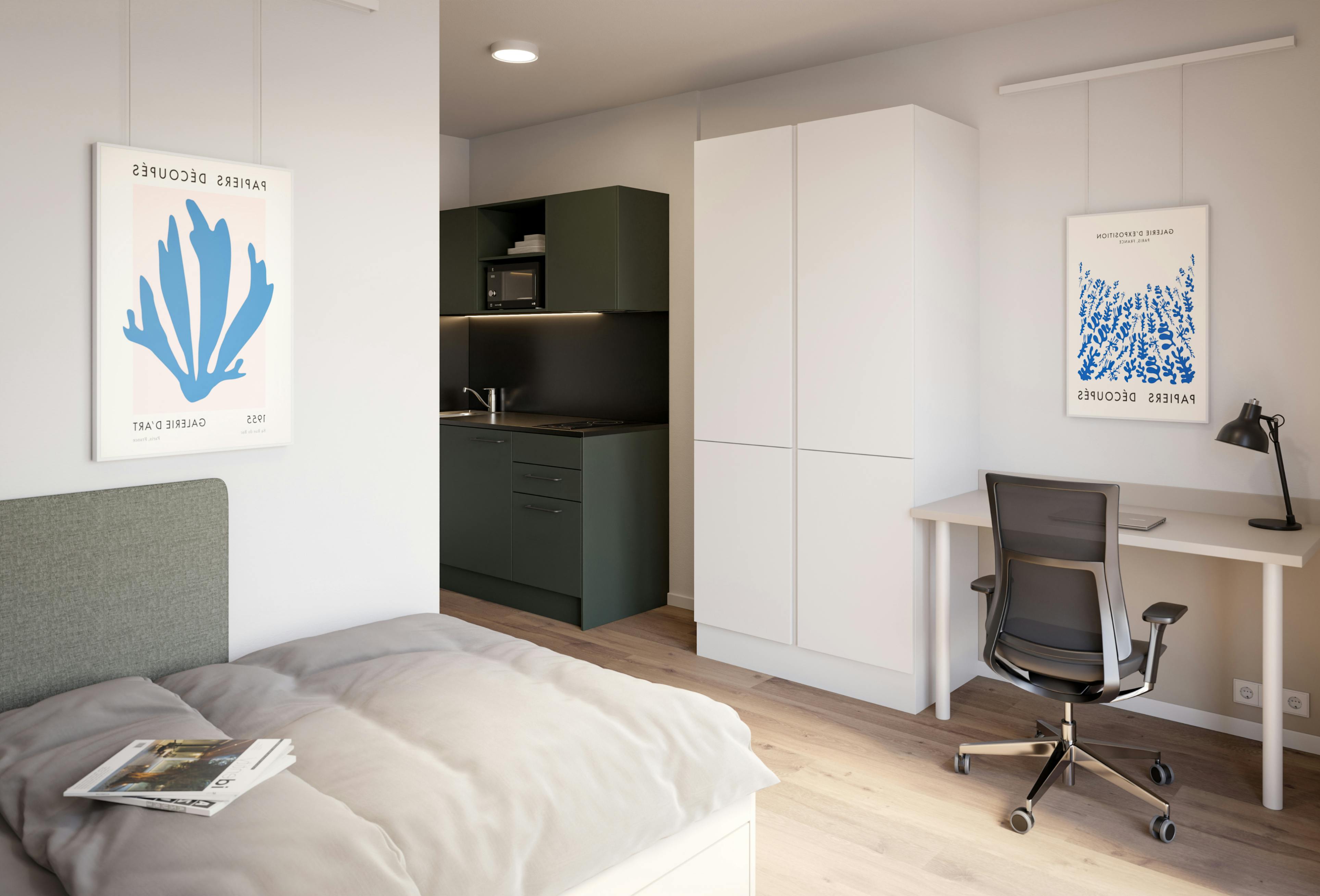 Building for rent for €1,196 per month in Berlin, Markgrafendamm