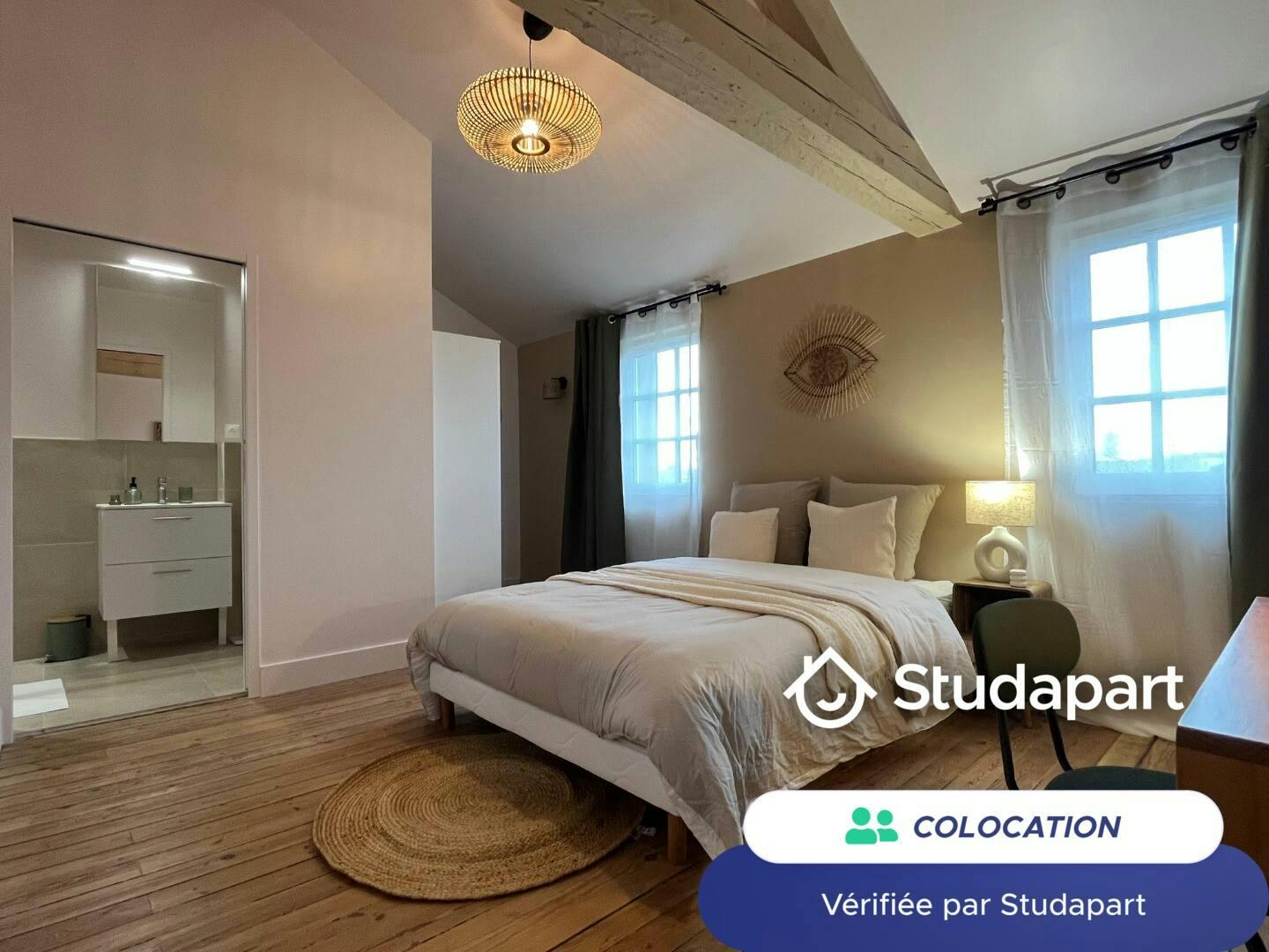 Private room for rent on Rue Pierre Loti, Bordeaux - Plus