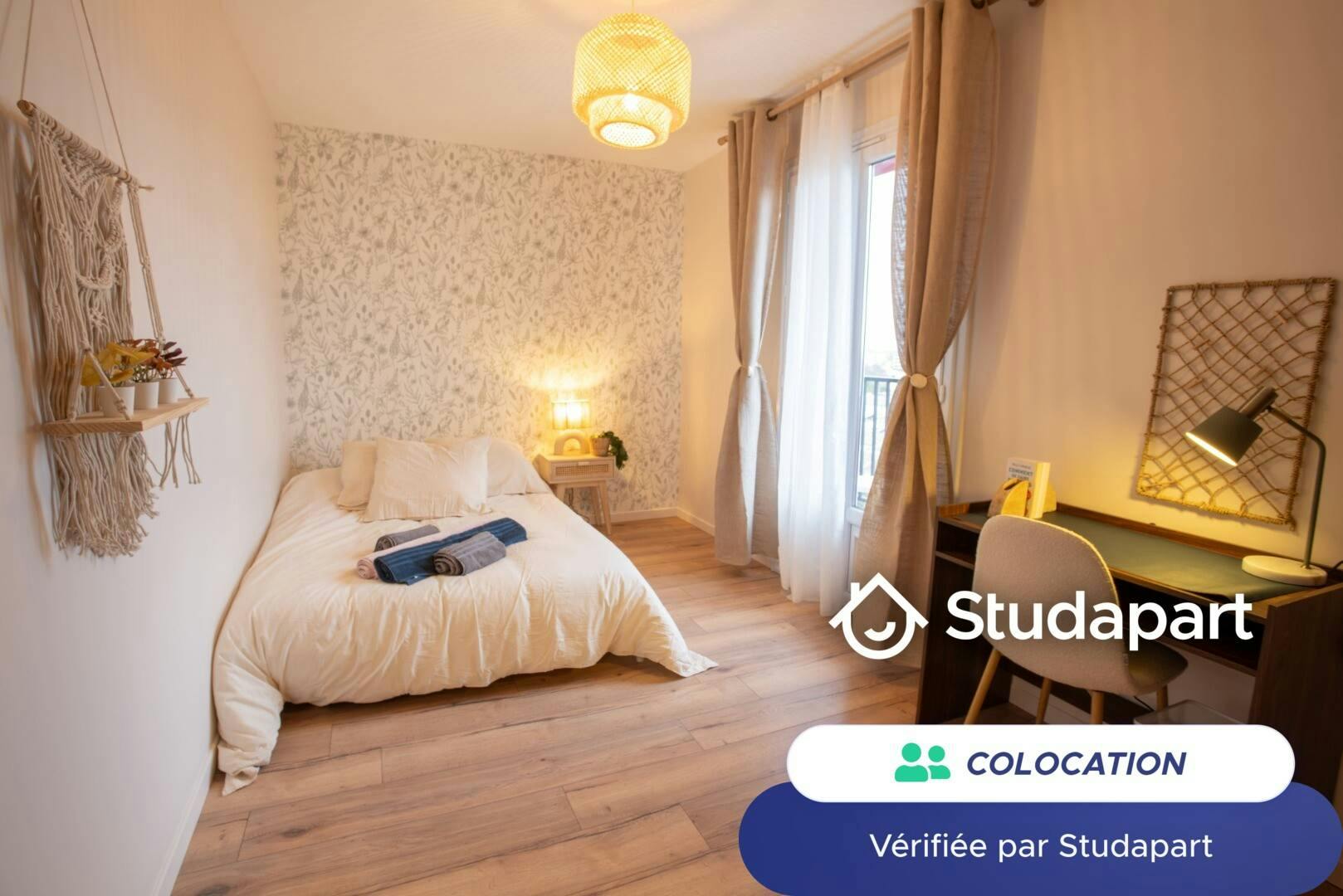 Private room for rent for €500 per month in Talence, Rue de Suzon