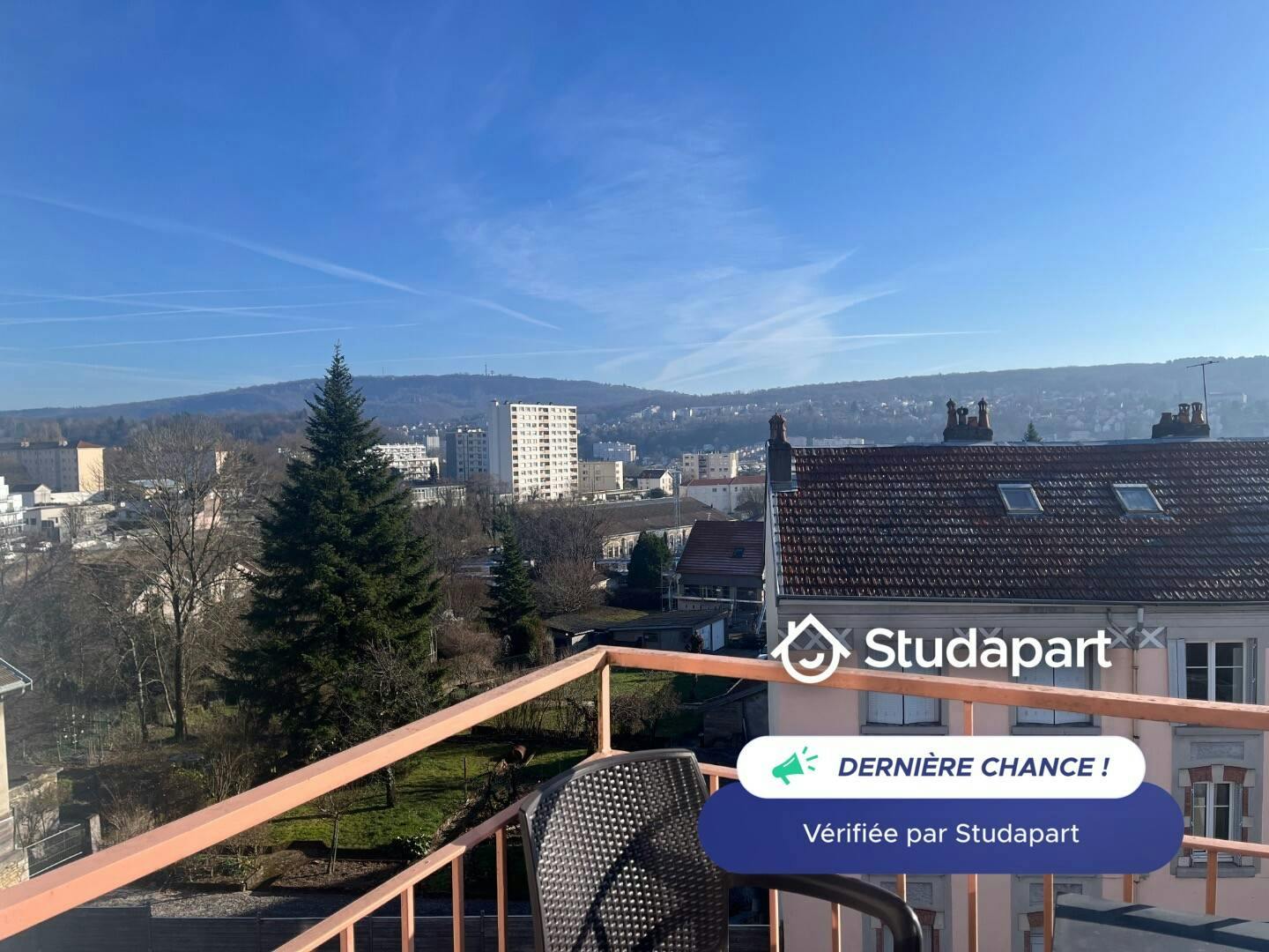 Apartament de închiriat pentru 630 EUR pe lună în Besançon, Rue des Cras