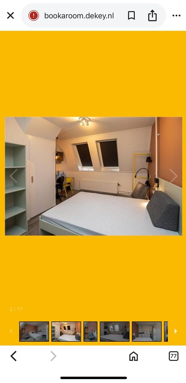 Kamer aan Prins Hendrikkade, Amsterdam
