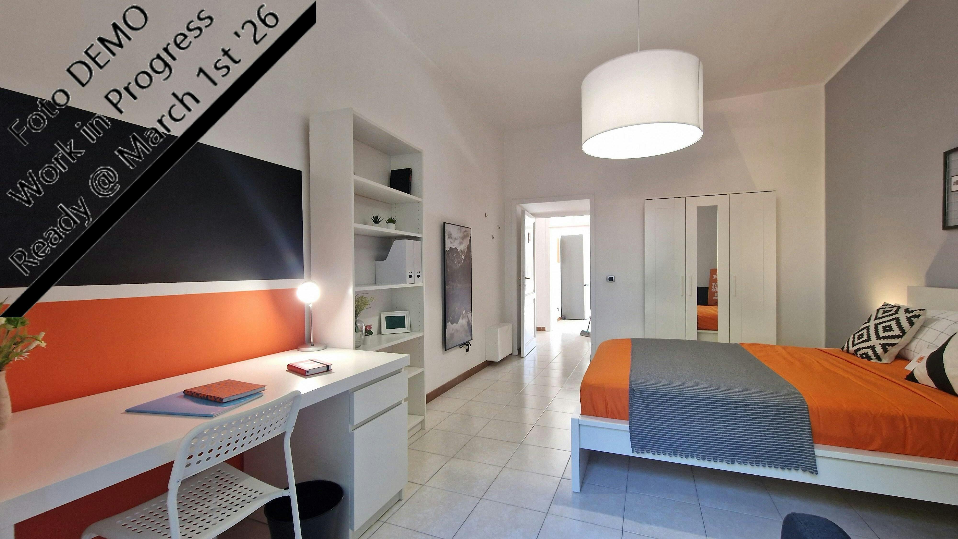 Private room for rent for €890 per month in Rome, Via Ostiense