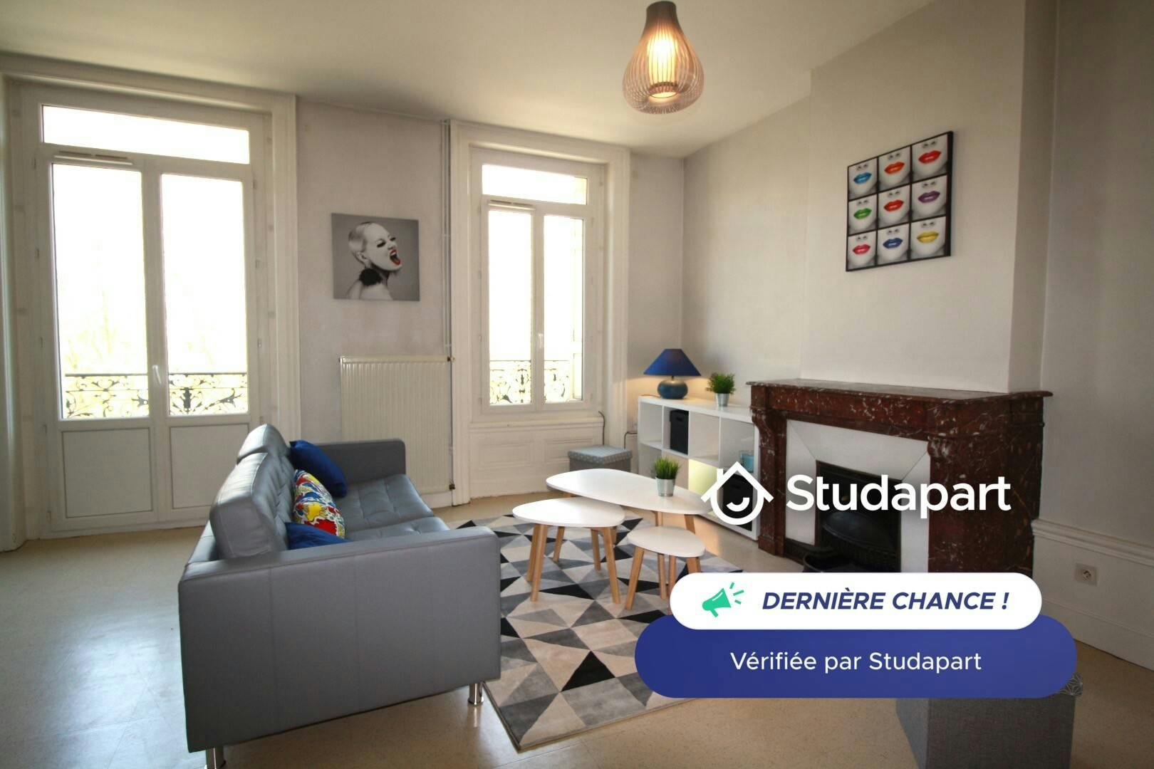 Apartment for rent for €520 per month in Saint-Étienne, Rue Bergson